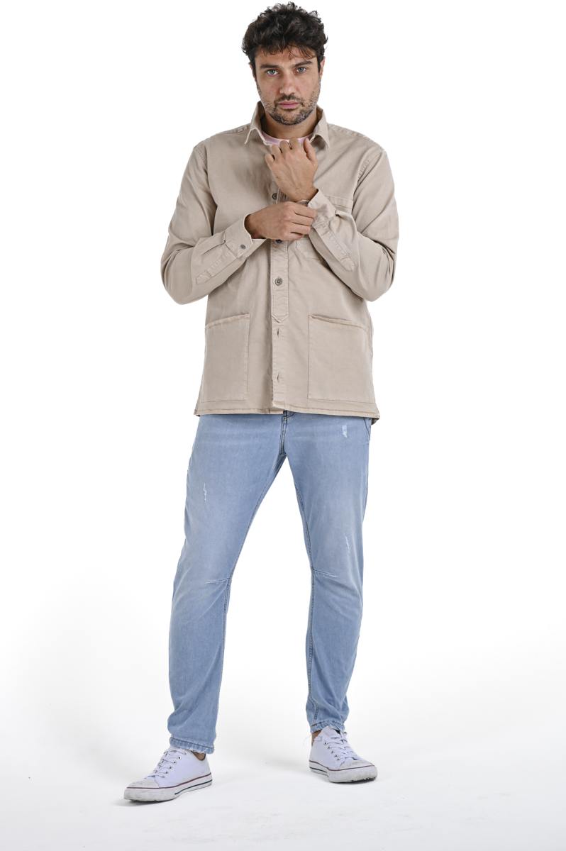 Regular Sun Beige Shirt SS24