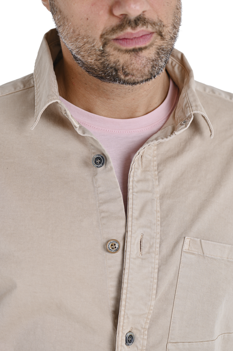 Regular Sun Beige Shirt SS24