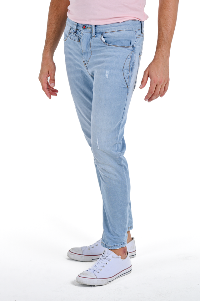 Jeans tapered Vertigo Chiaro PR116 SS24