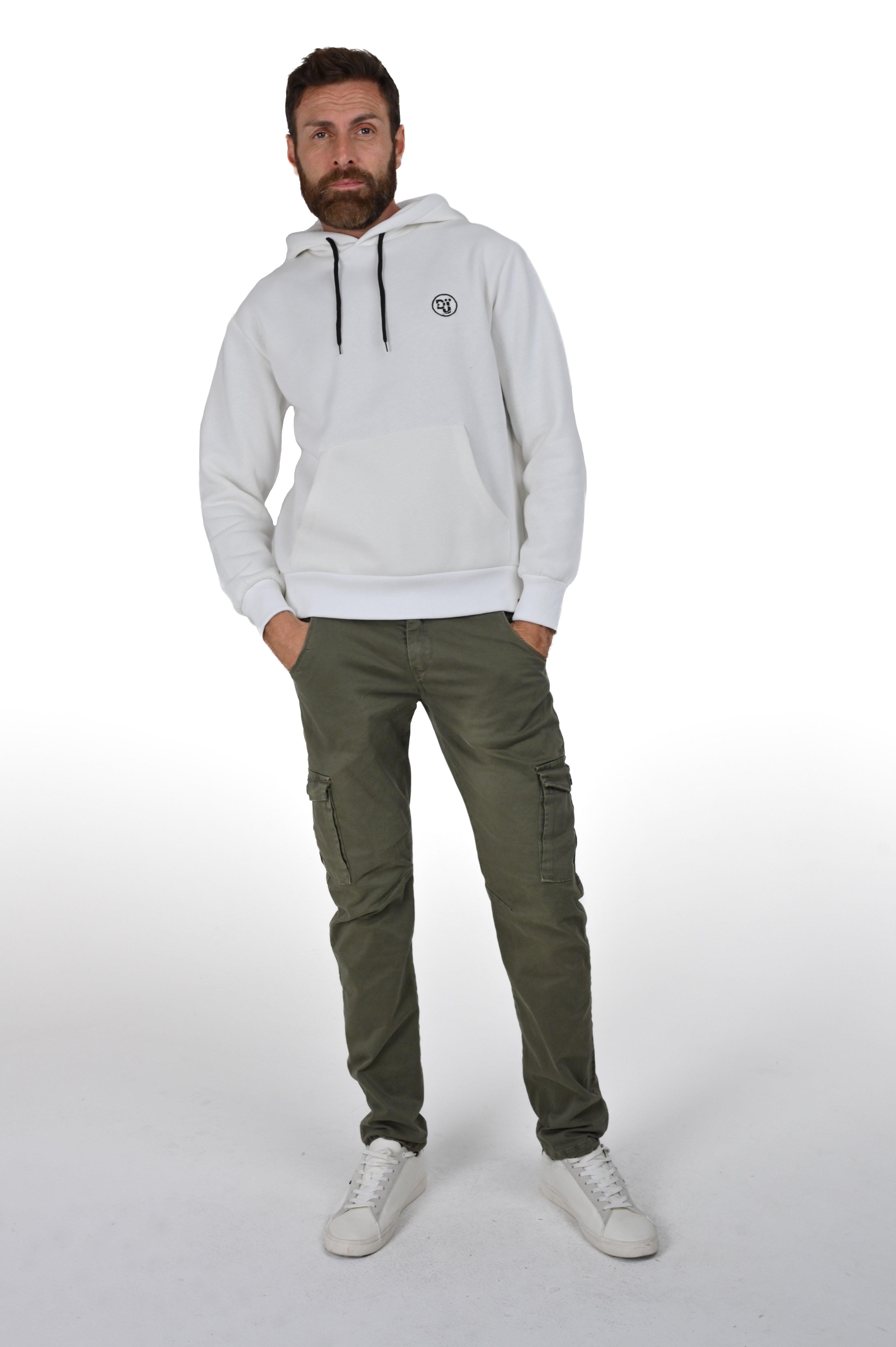 Regular sweatshirt DA 2423 cream FW24/25