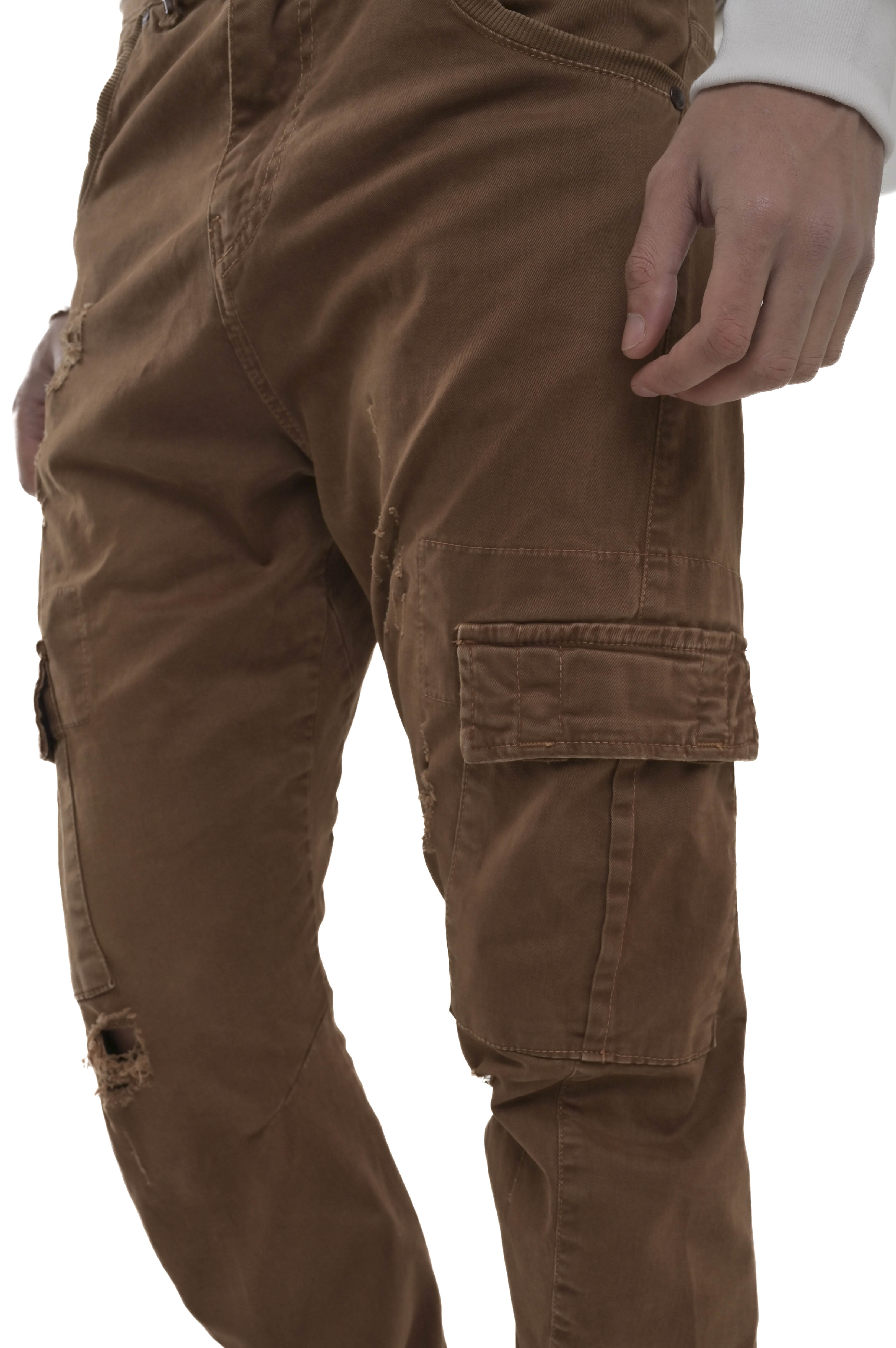 Cargo Pants Tapered New Evolution AI10 Burnt FW24/25