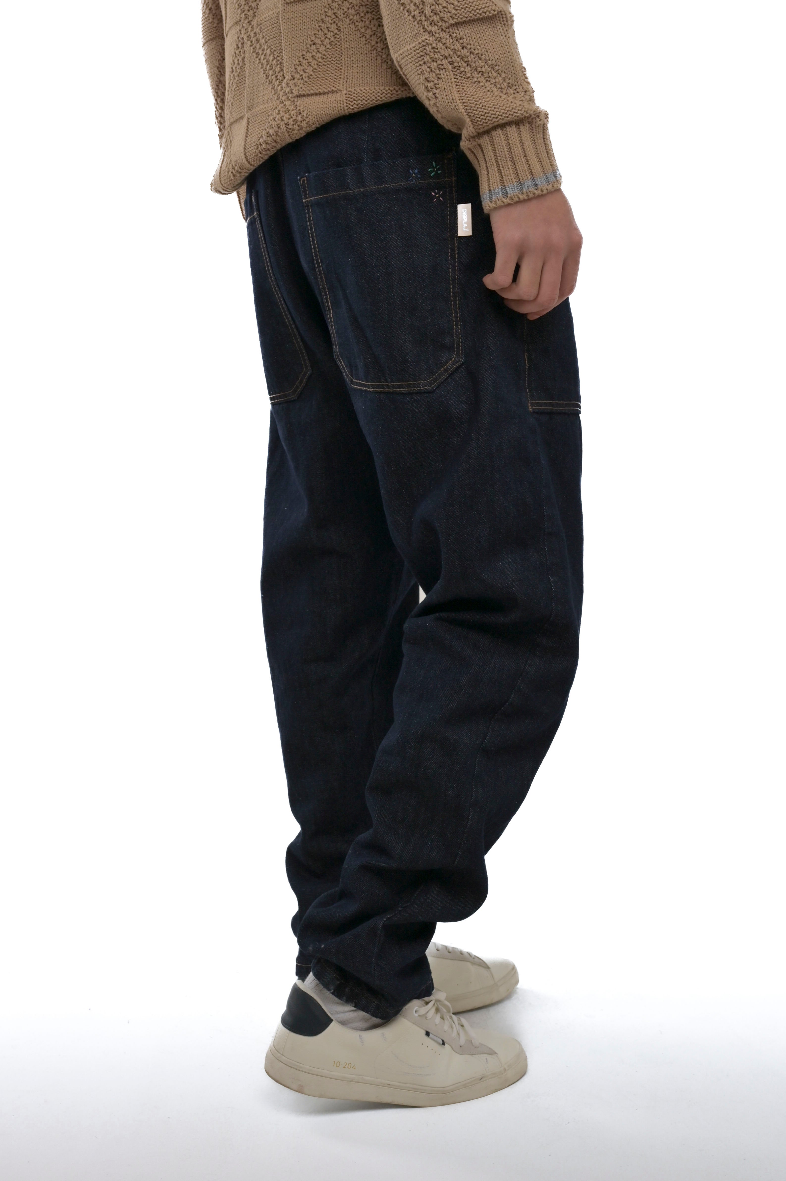 Jeans loose People Ricamo AI09 FW24/25