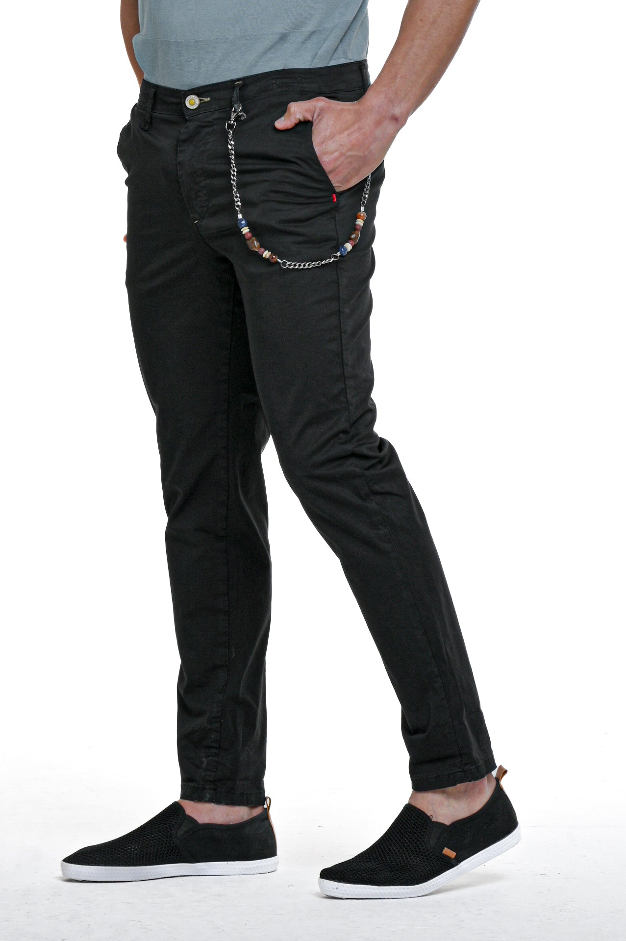 Pantaloni in cotone slim Sonic Raso SS23