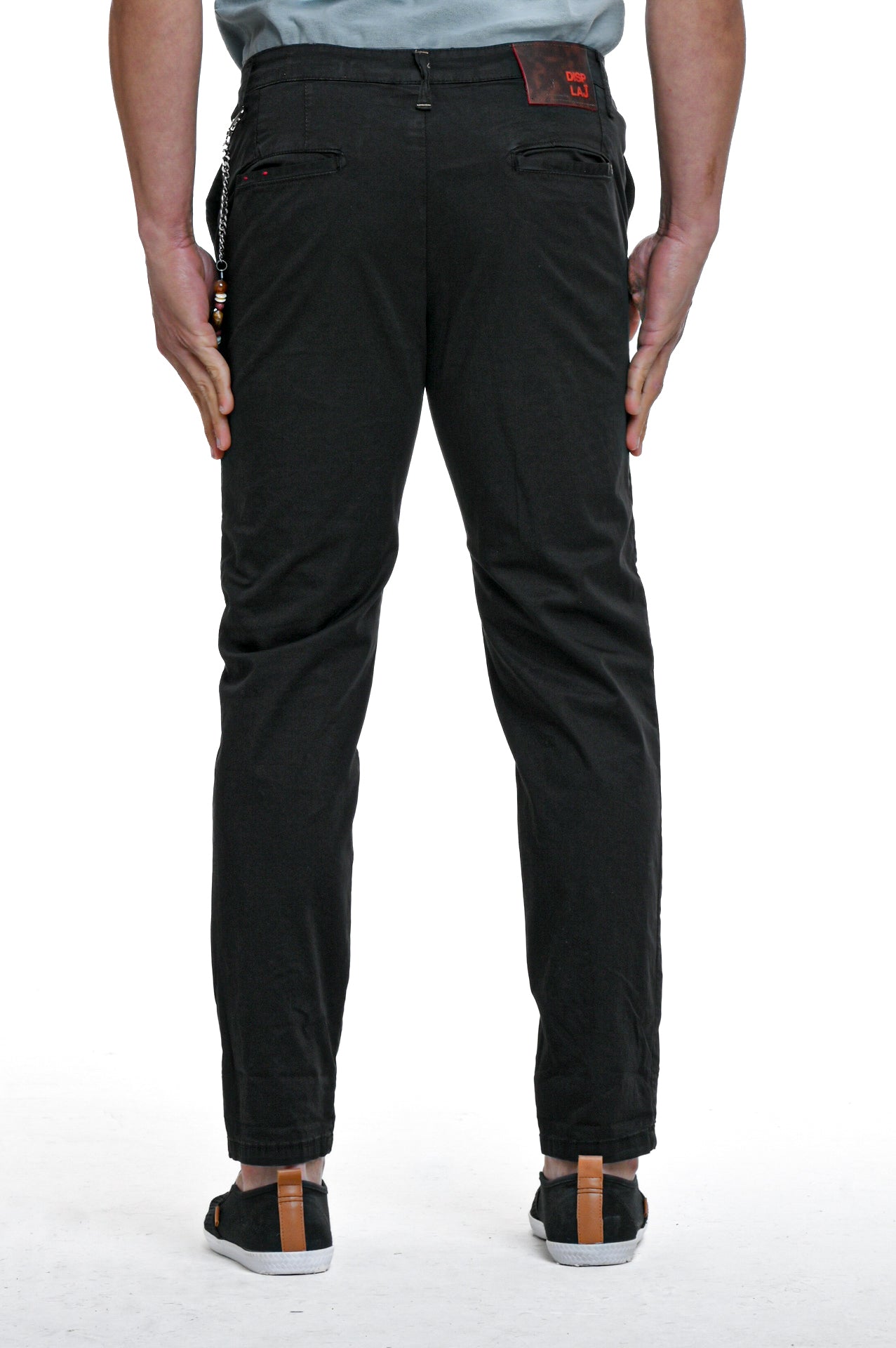 Slim Cotton Trousers Sonic Raso SS23