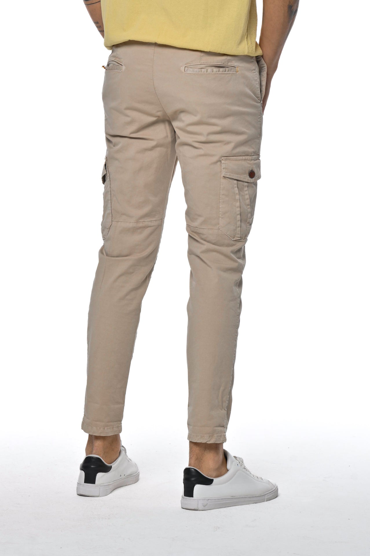 Pantaloni in cotone slim Sonic Tascone SS23