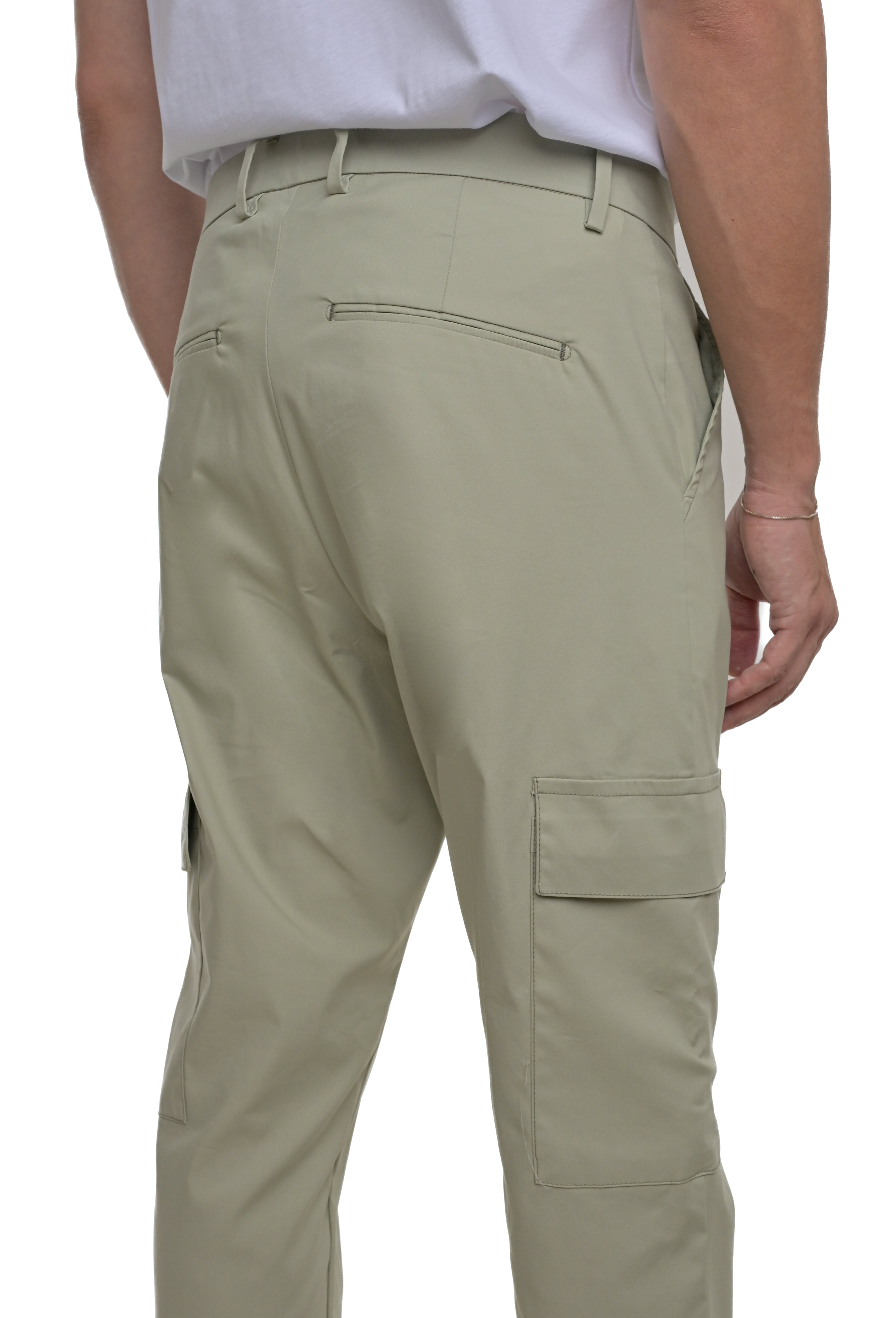 Pantaloni Classici regular Ace VCT verde SS25