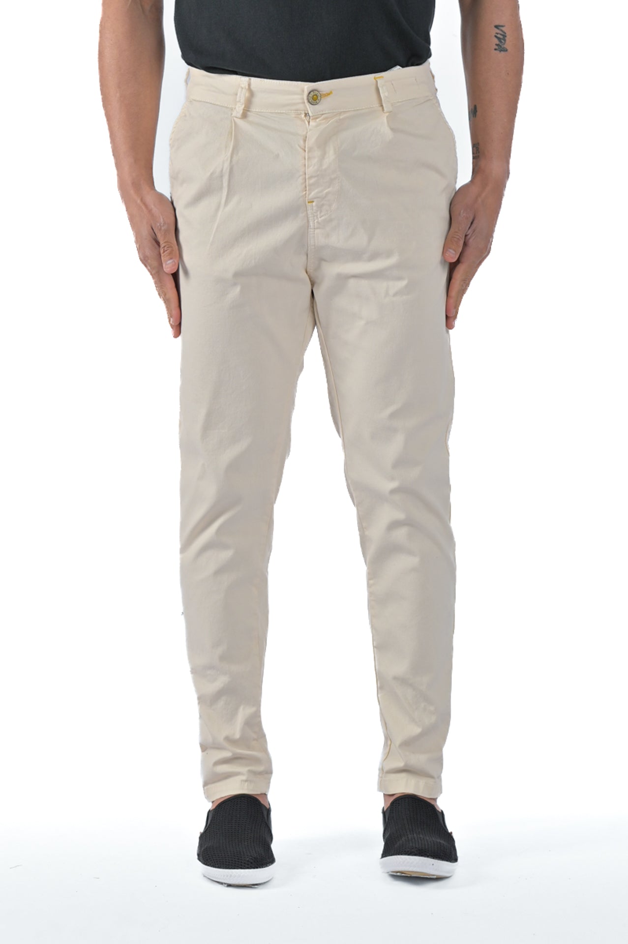 New Private Maldive Cream Tapered Pants SS23