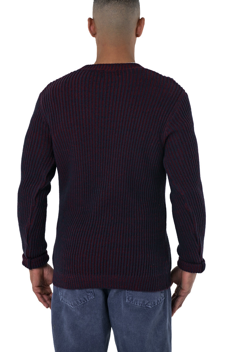 Maglione regular DM 2411 blu FW23/24