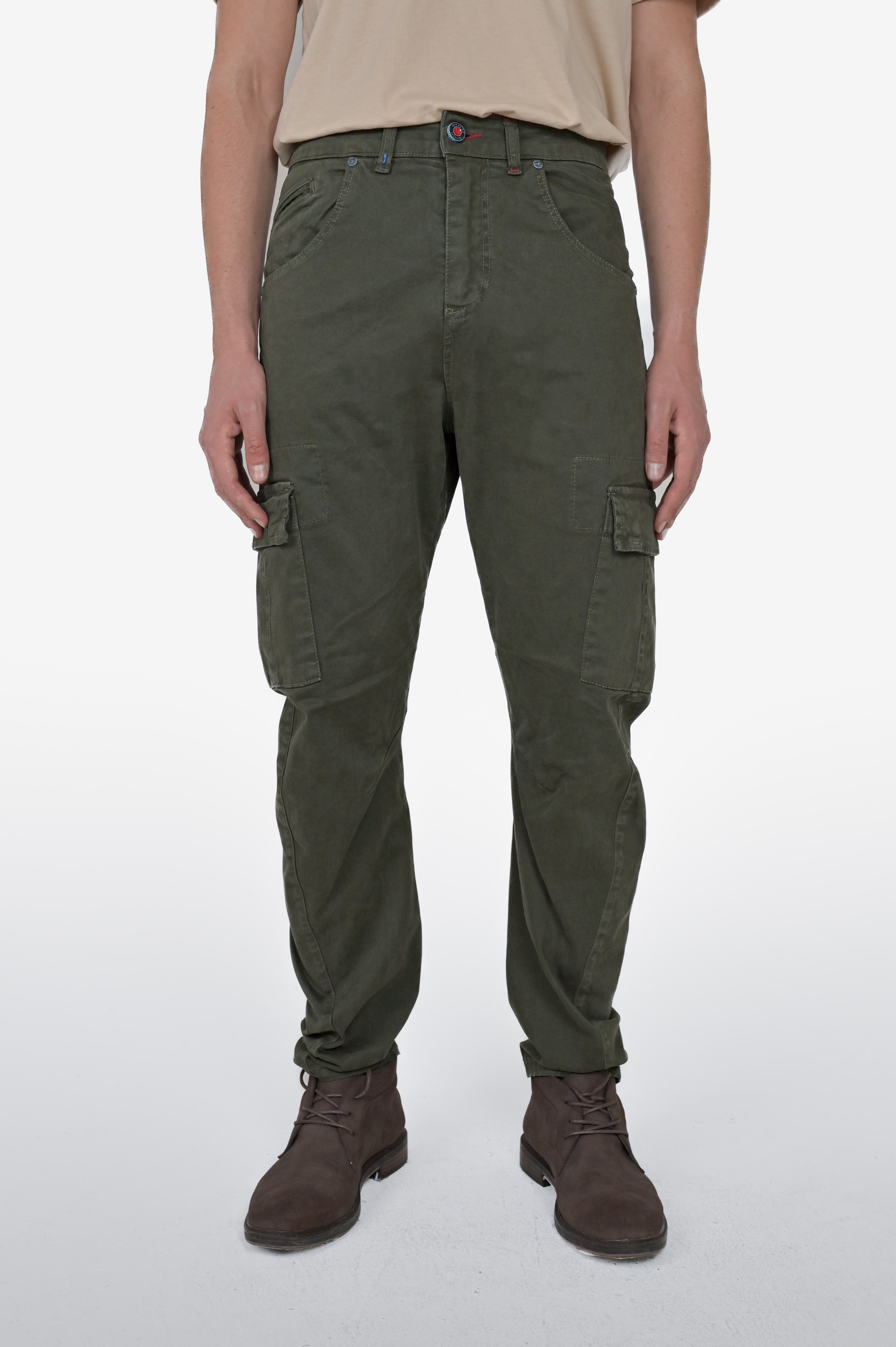 Luke Green Regular Cotton Trousers FW24/25