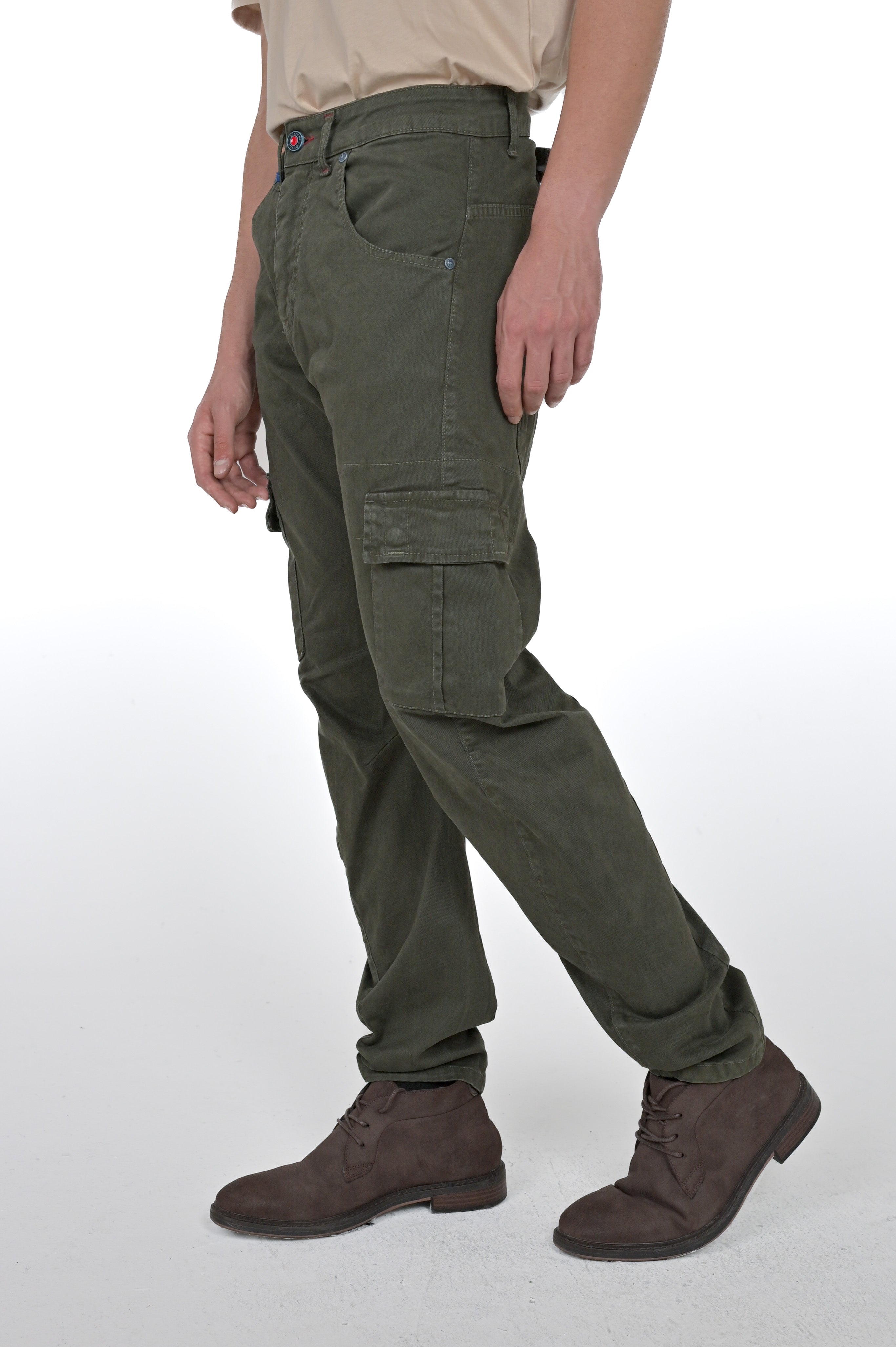 Luke Green Regular Cotton Trousers FW24/25