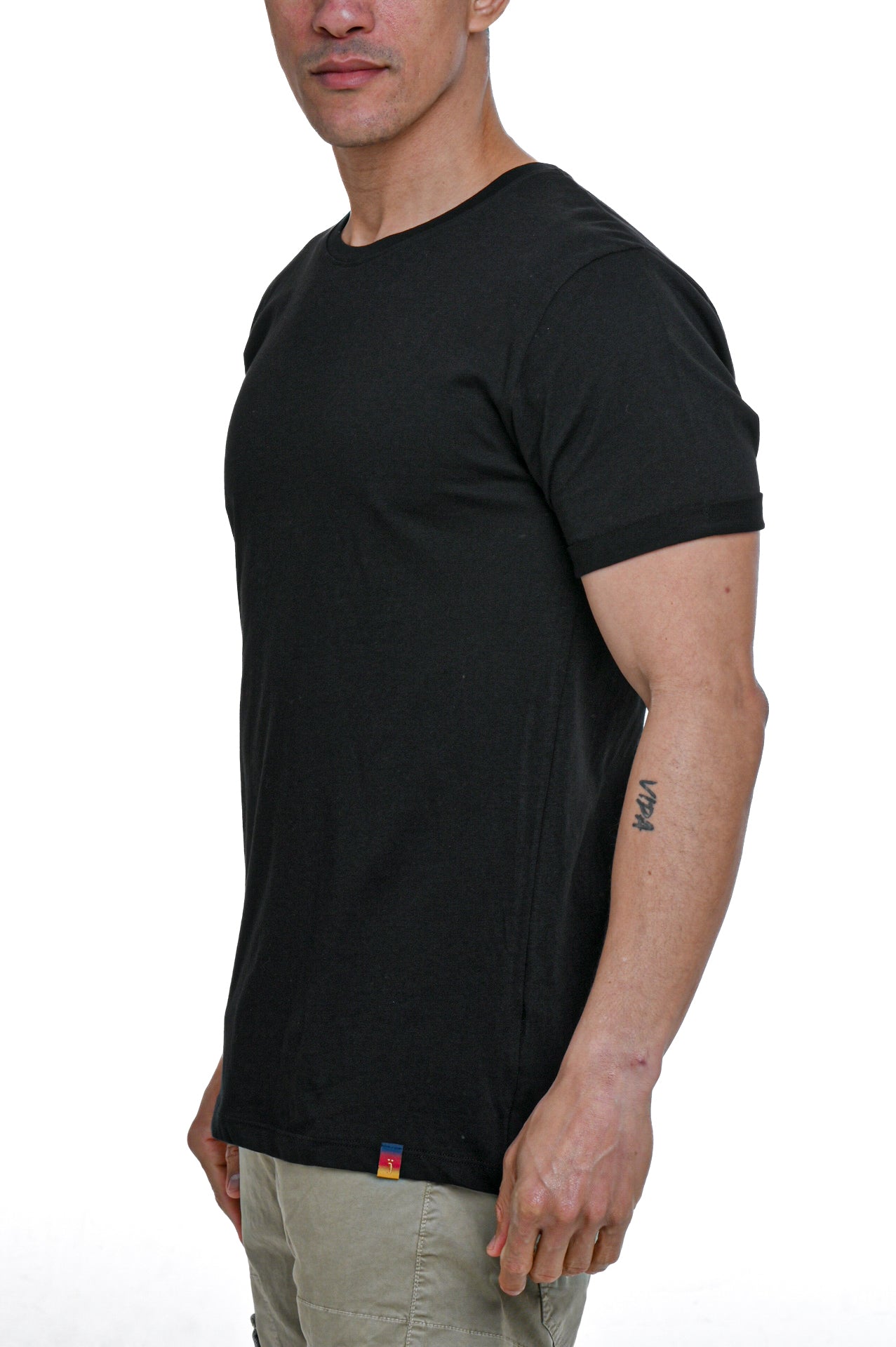 Regular T-Shirt DPE 2401 Jersey Black SS24