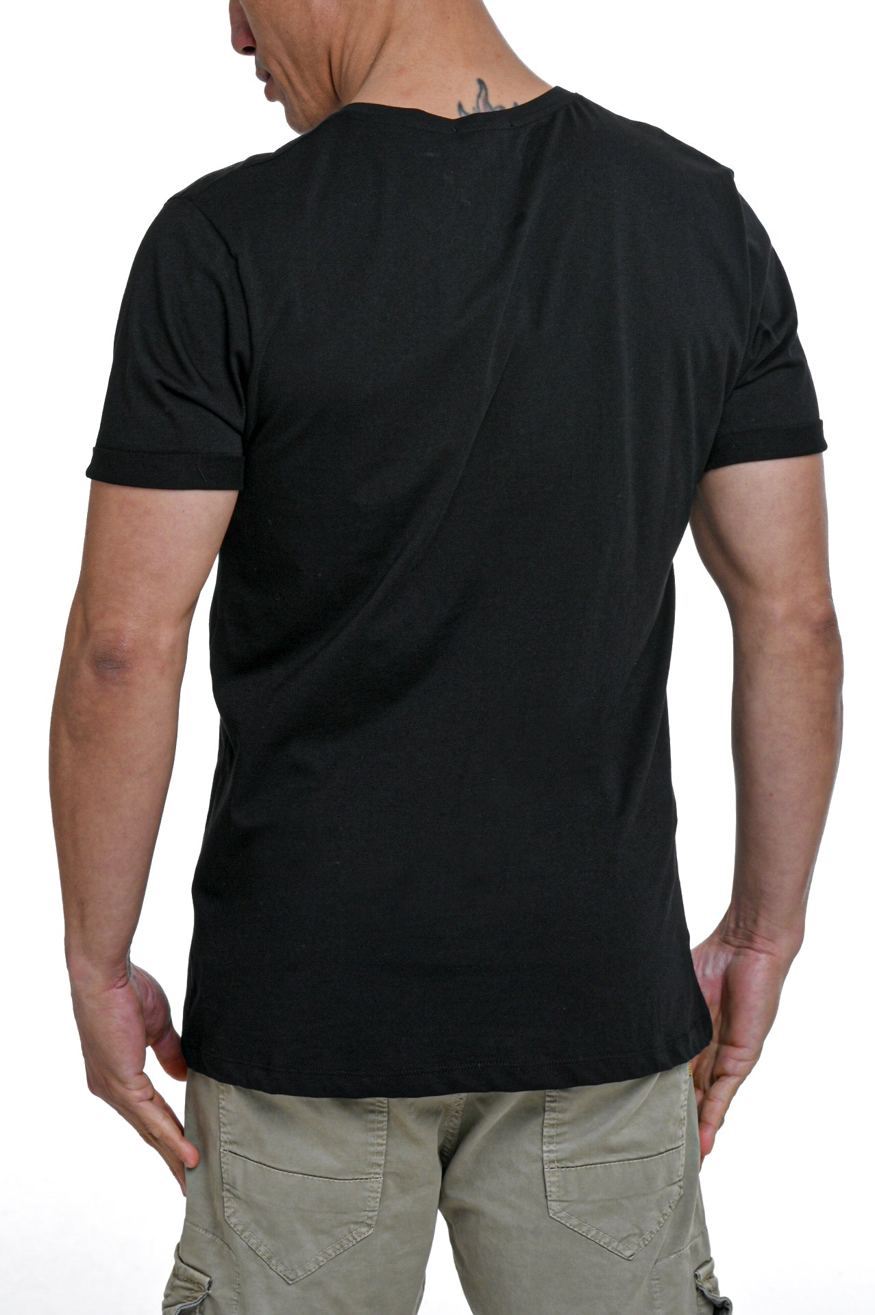 Regular T-Shirt DPE 2401 Jersey Black SS24