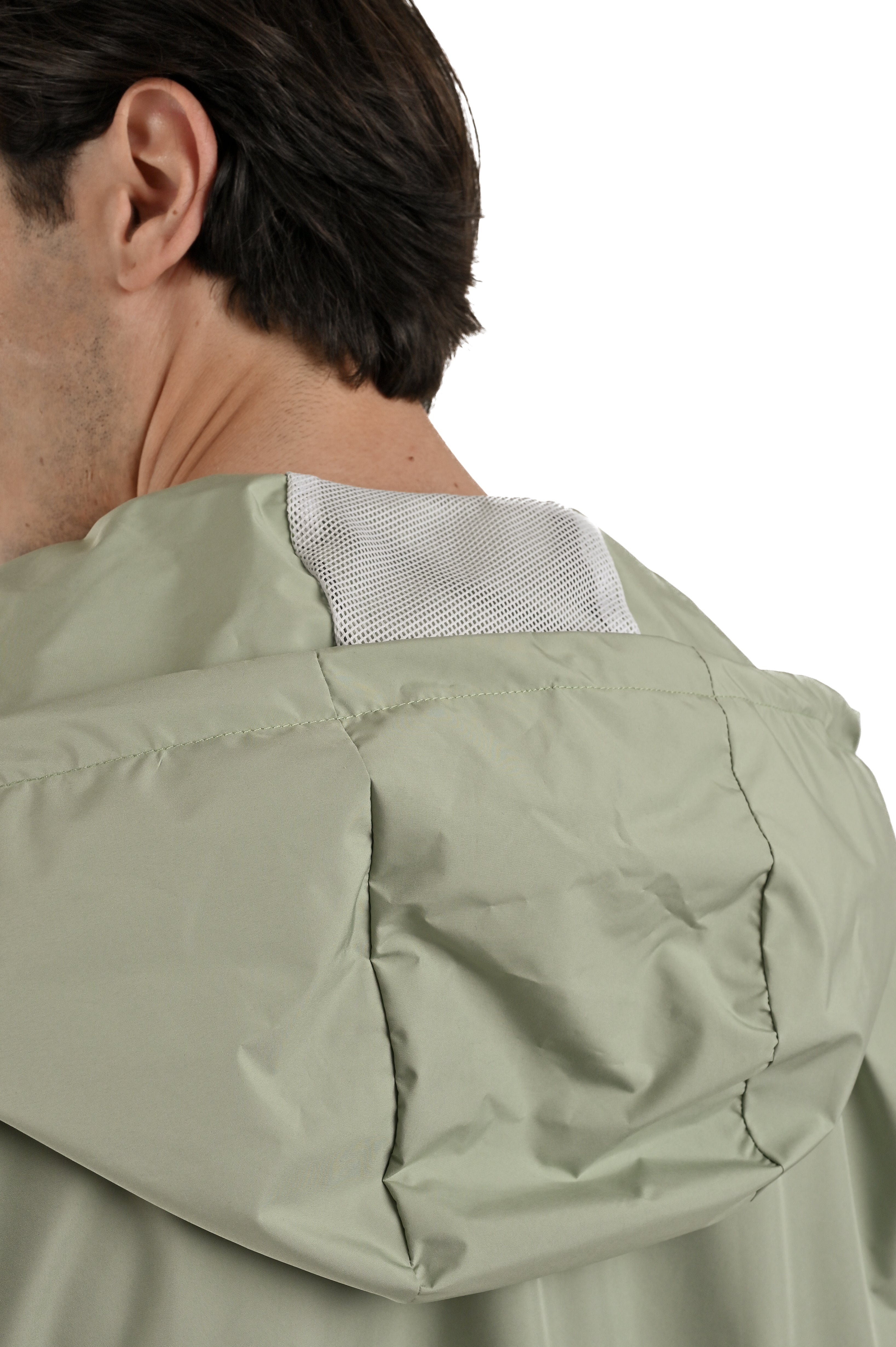 Giacca regular Kway verde acqua SS25