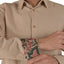 Camicia in lino regular Low Lino Sabbia SS24