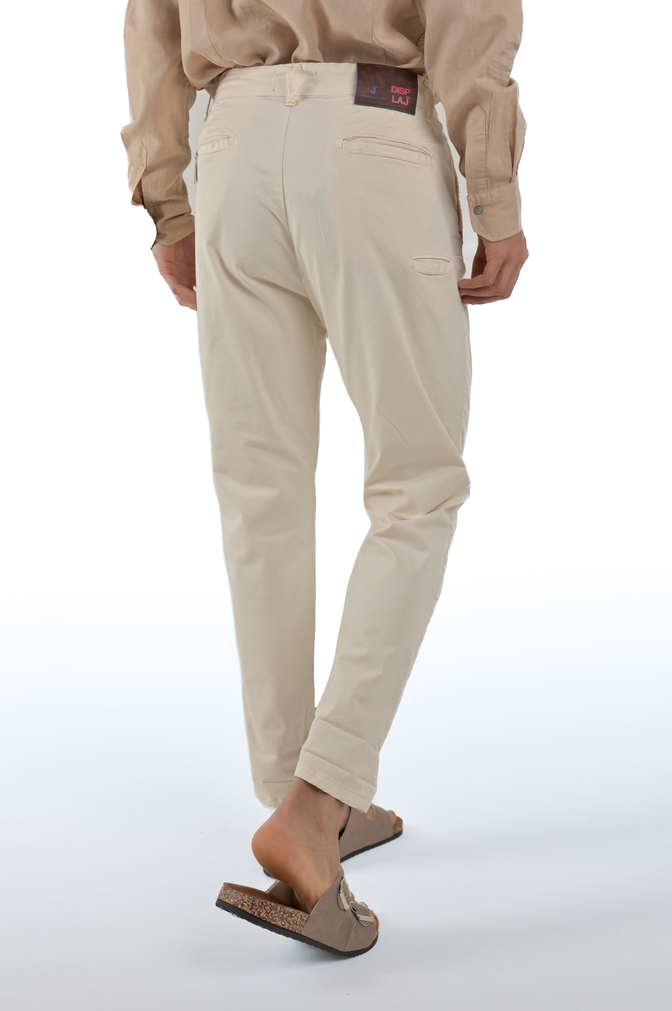 New Private Old Cream tapered trousers SS24