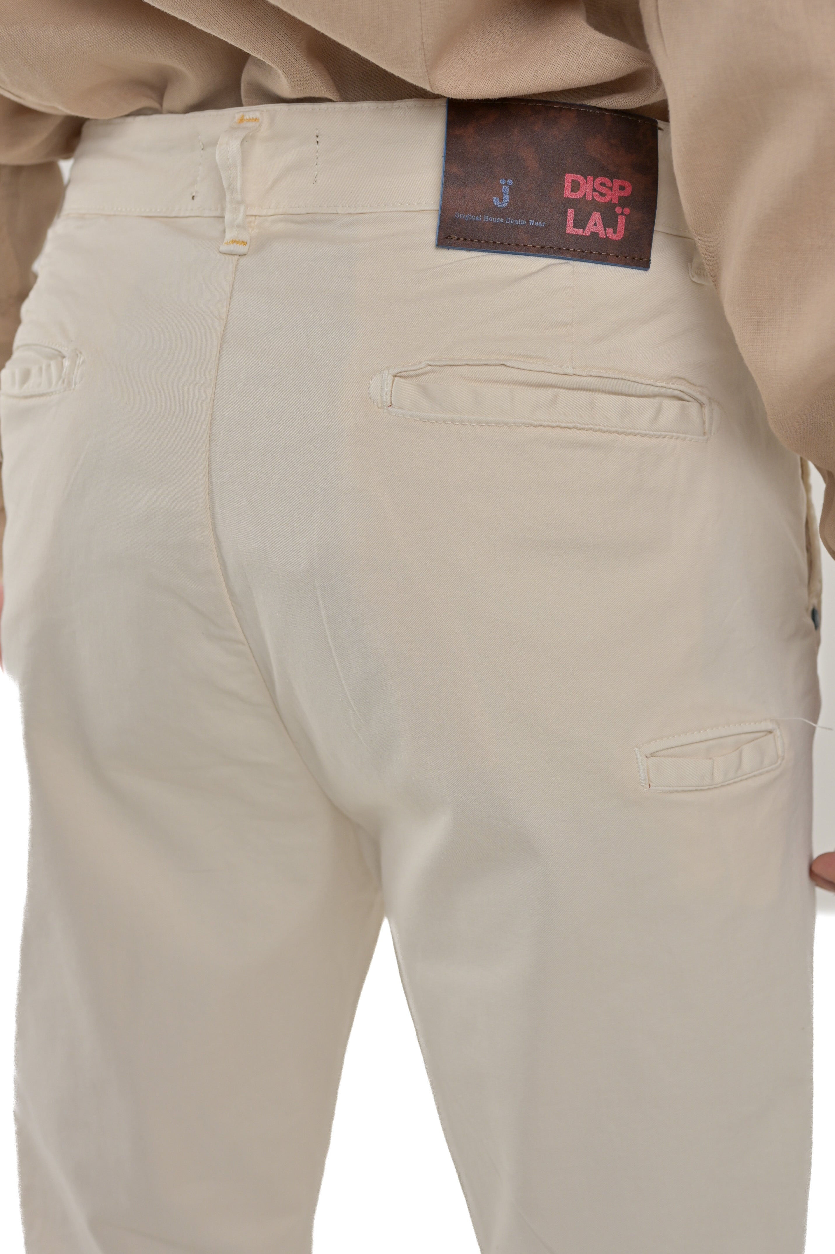 New Private Old Cream tapered trousers SS24