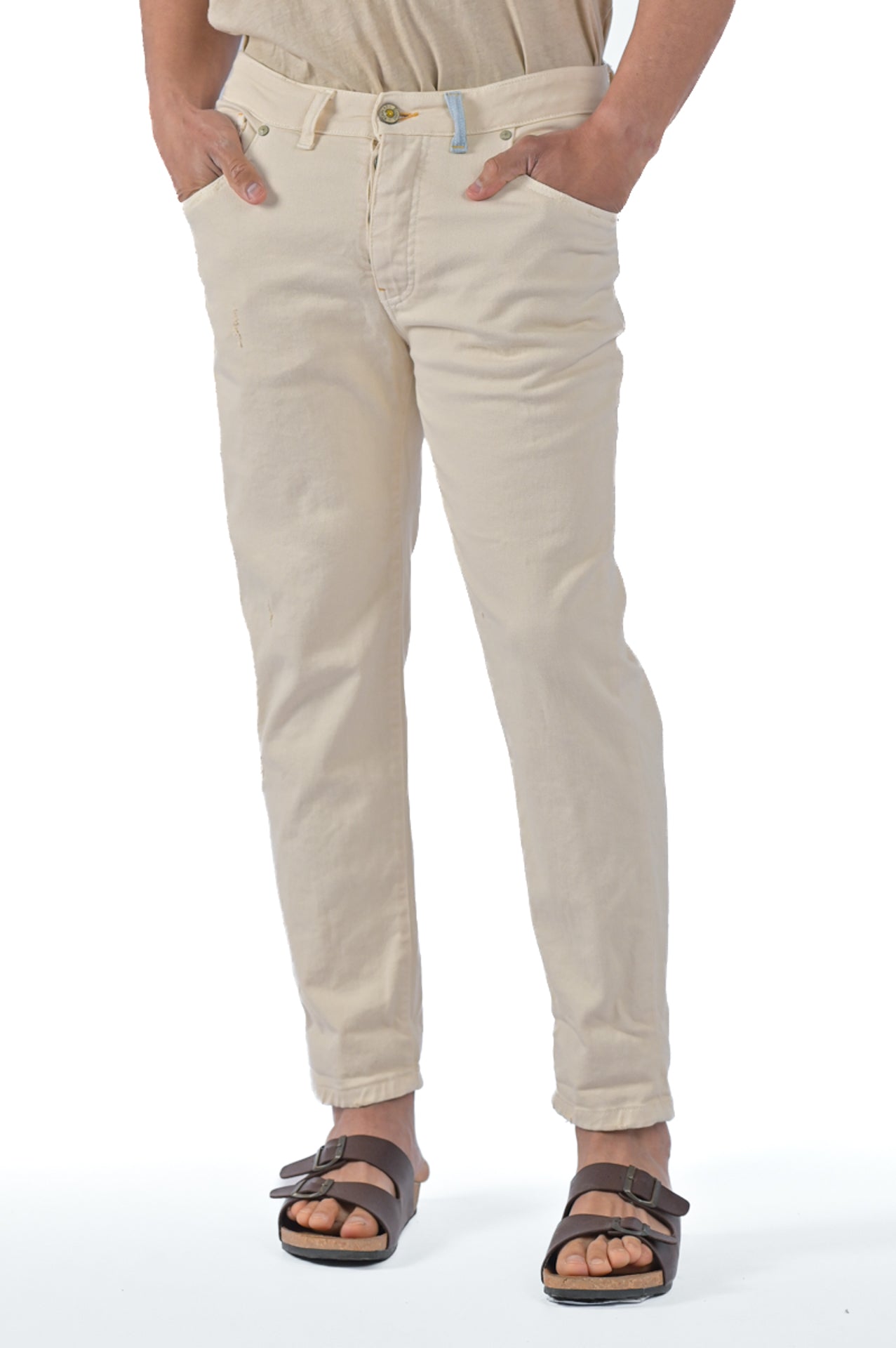 New Wolf Bull SS23 regular cotton trousers