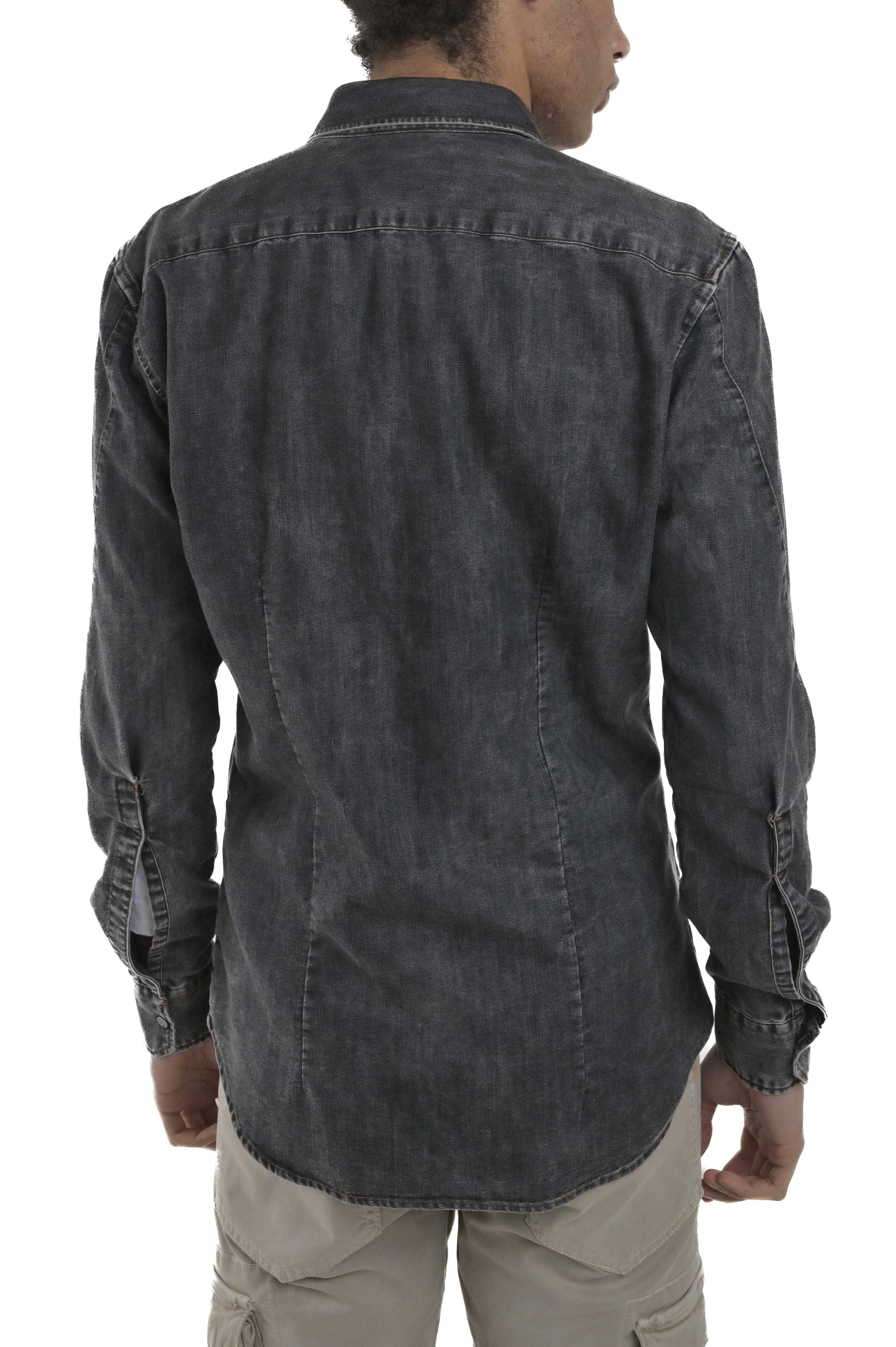 Park Blk regular denim shirt AI01 FW24/25