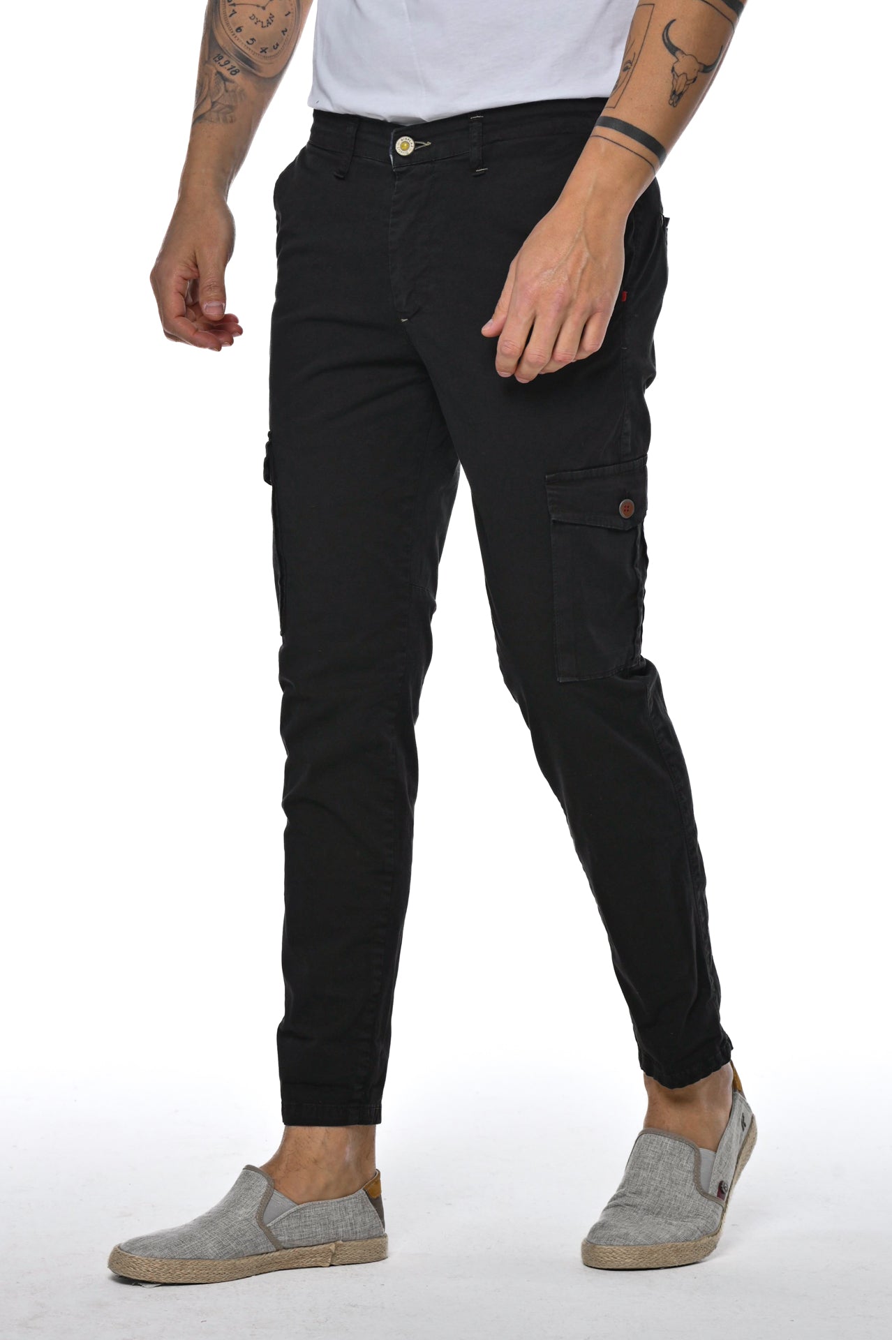 Pantaloni in cotone slim Sonic Tascone SS23