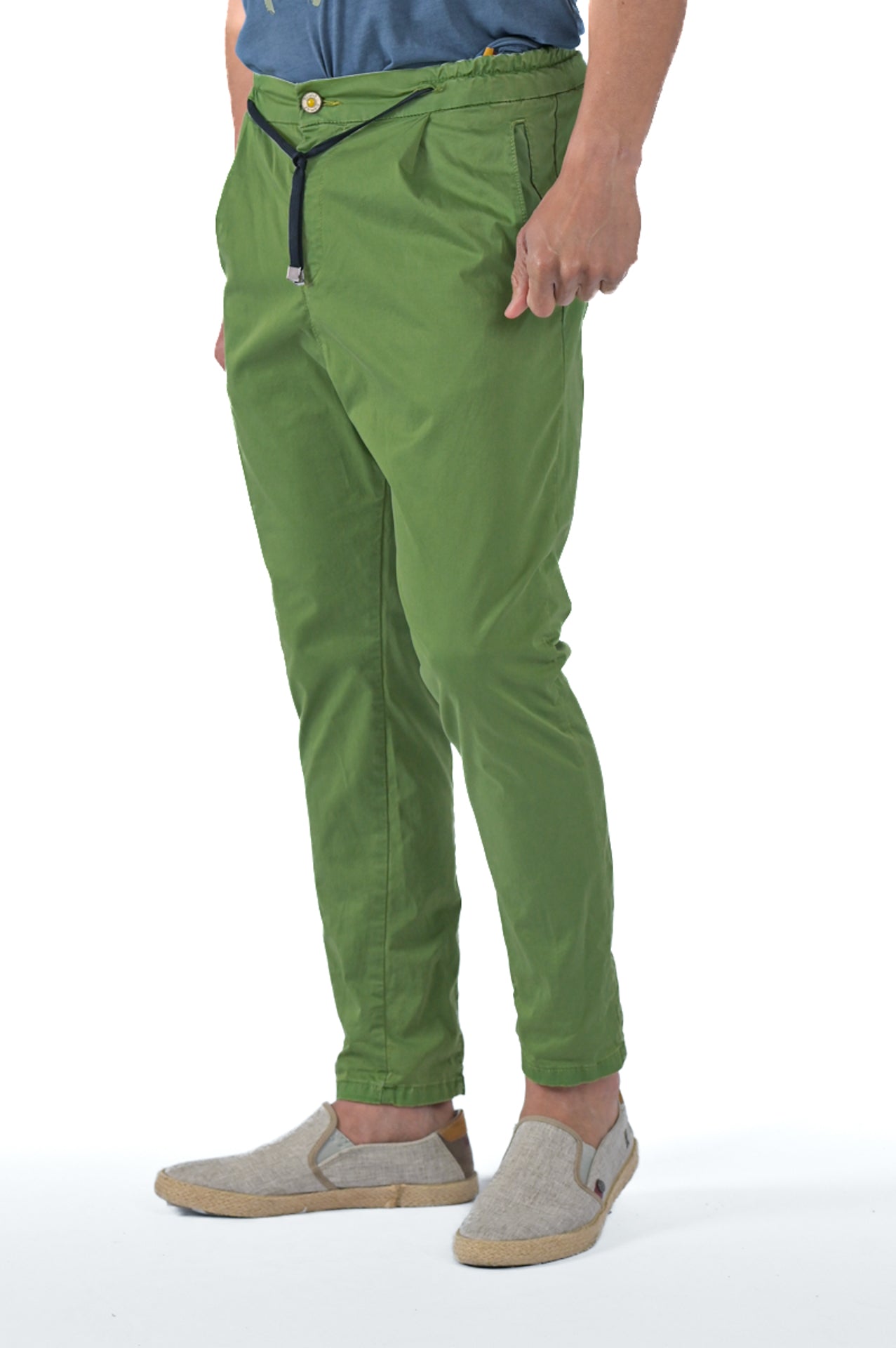 Roby Raso SS23 Tapered Cotton Trousers