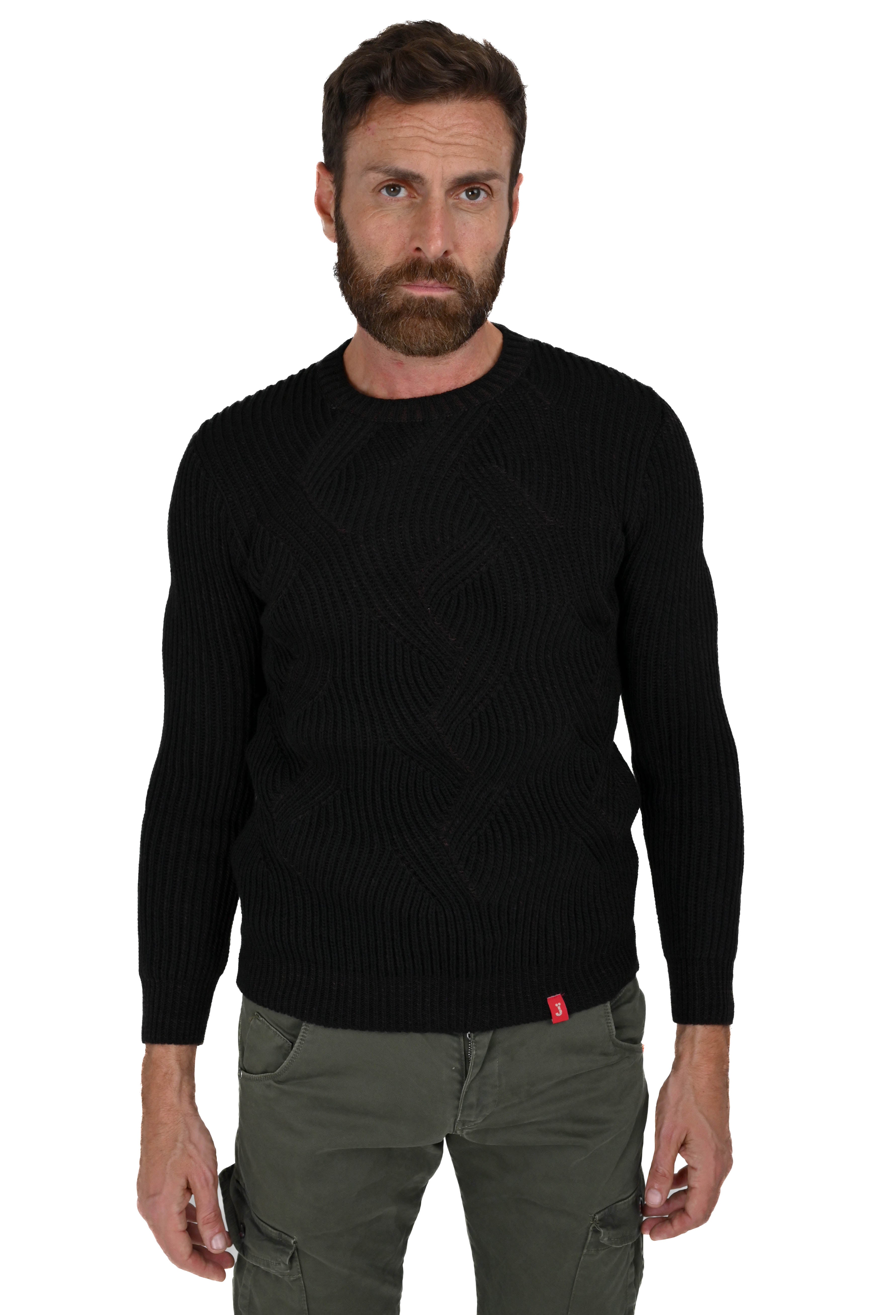 Maglione regular DM 2411 nero FW23/24