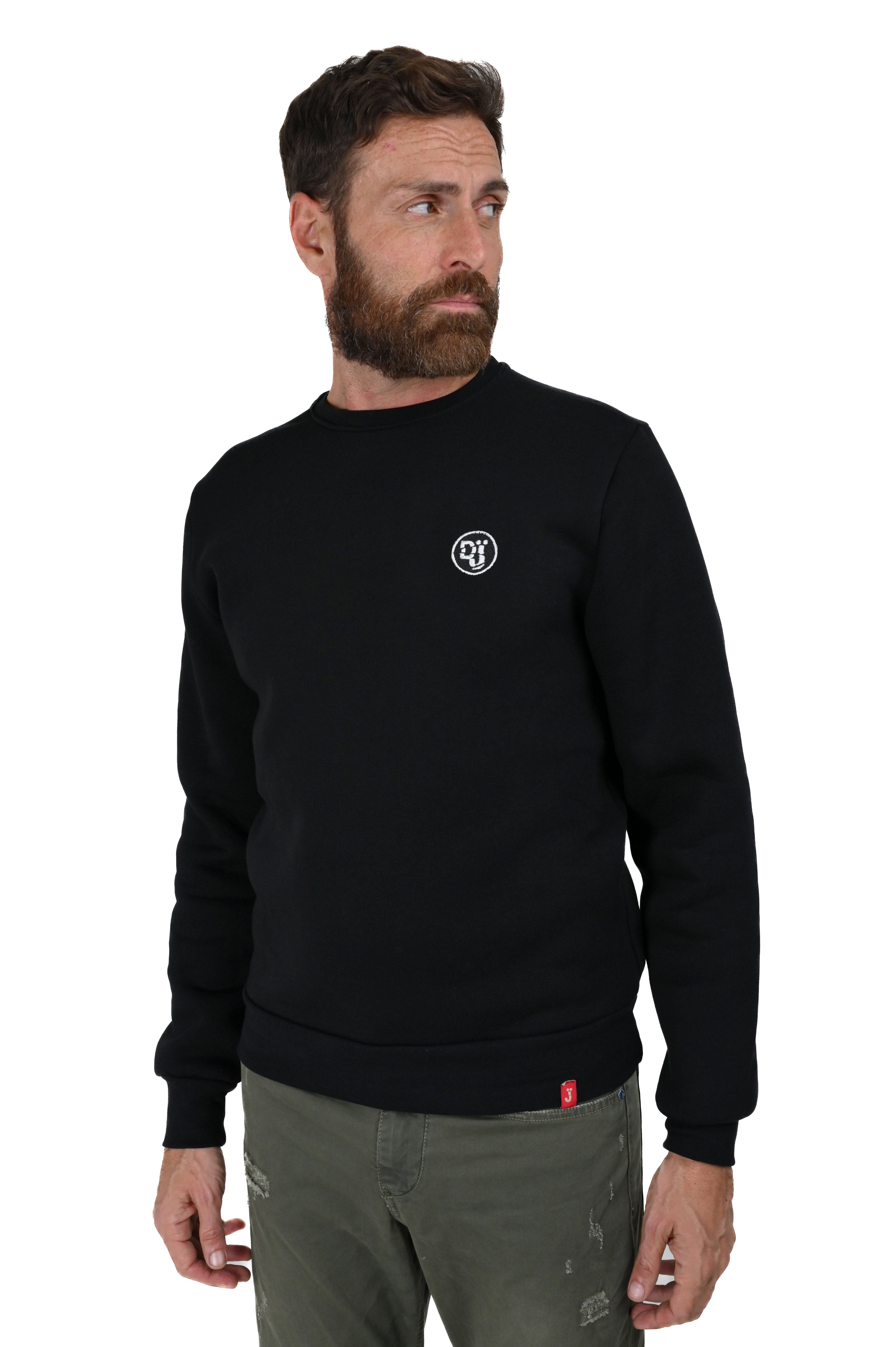 DA 2422 black regular sweatshirt FW24/25