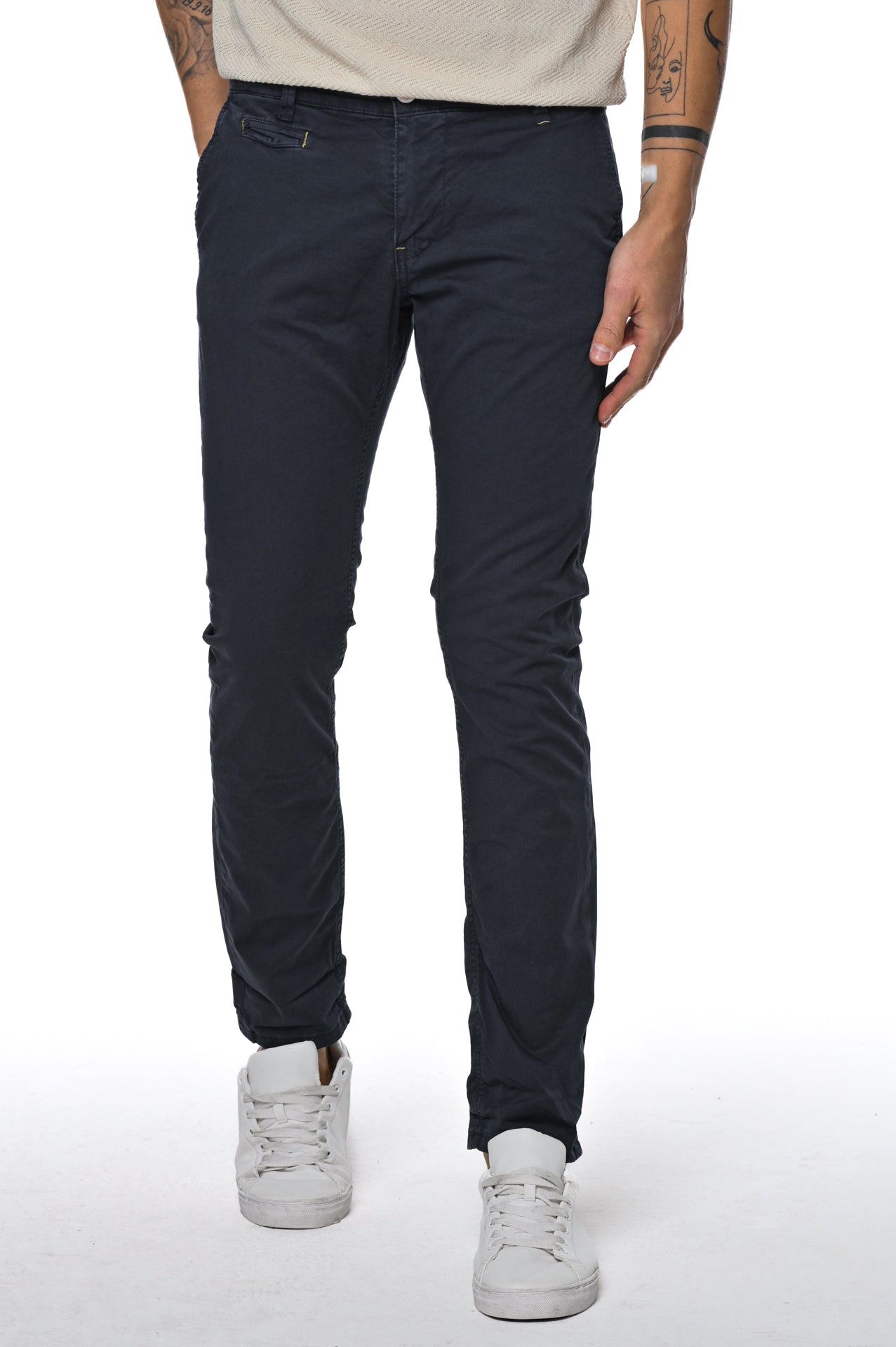 Kinos Slim Pants Blue SS24