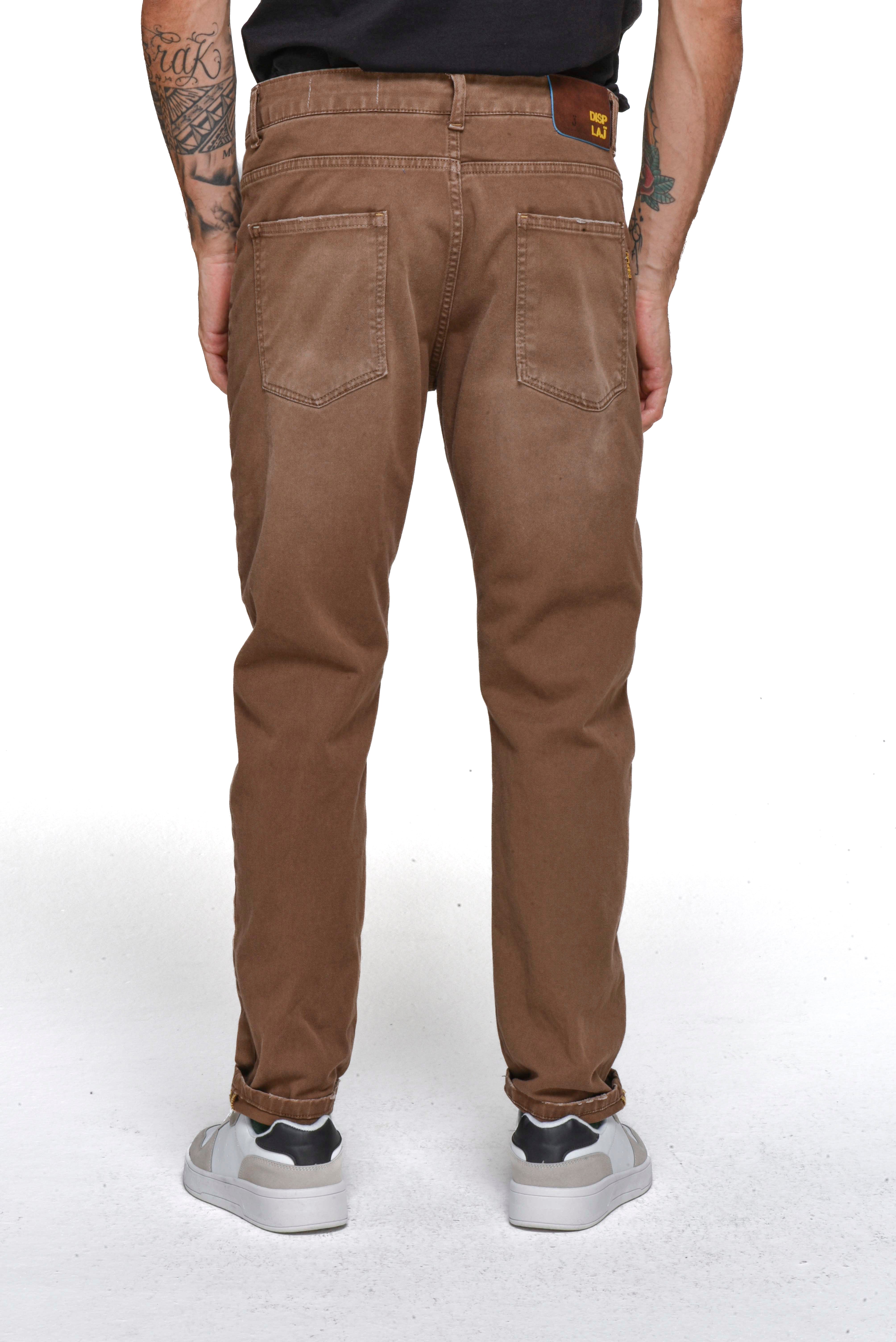 Pantaloni regular Kong DLR Cacao FW22/23