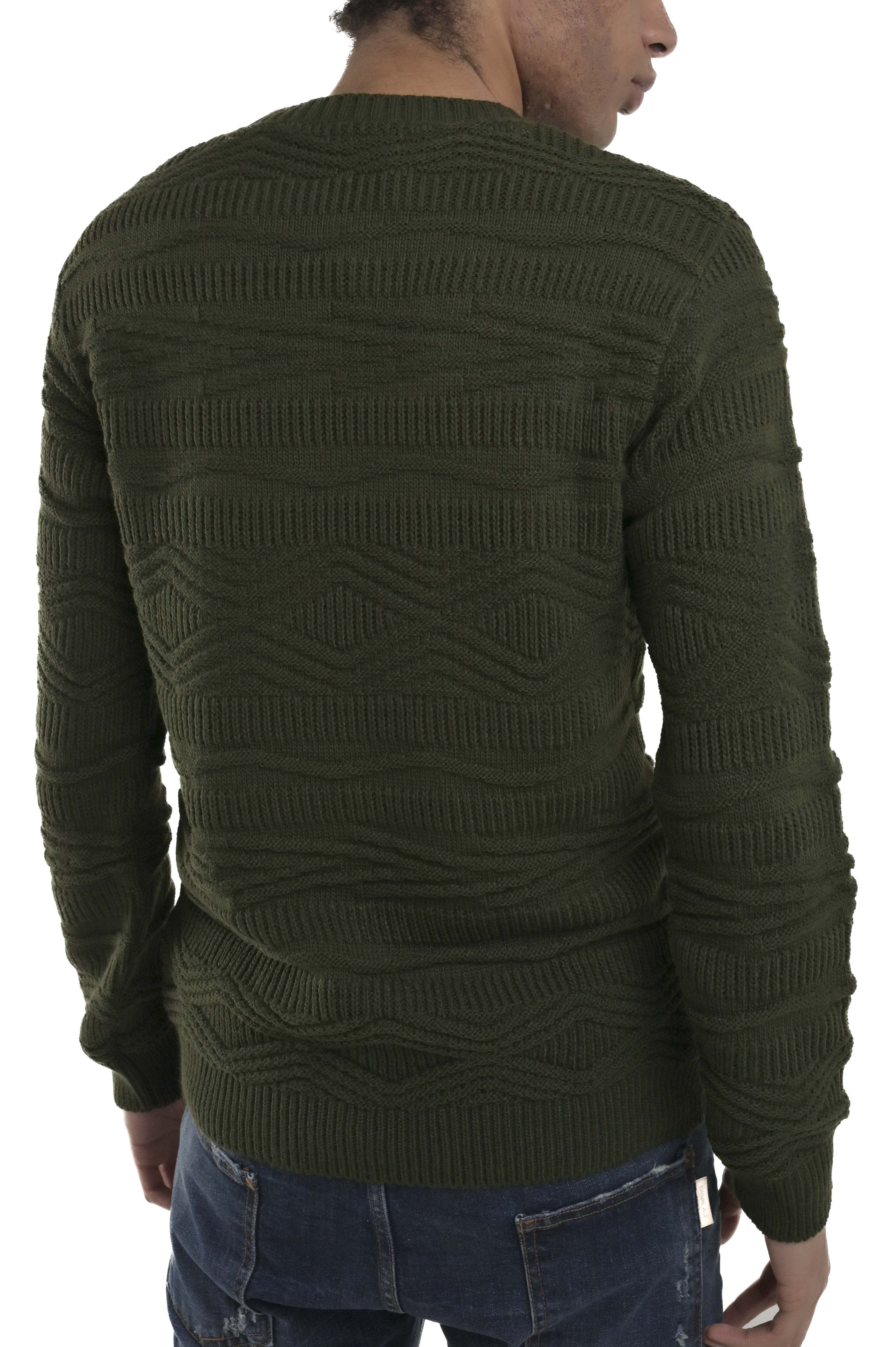 Maglione regular DM 24217 militare FW24/25