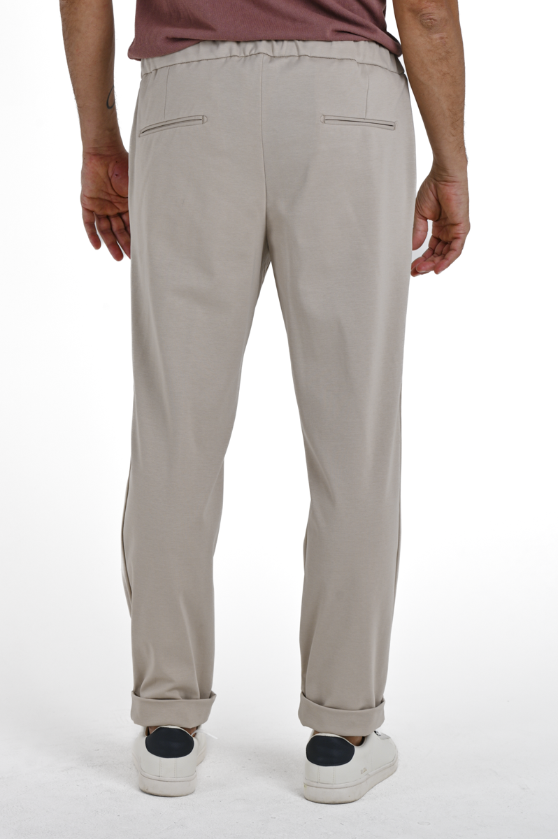 Classic Tapered Pants Net Ferrari Beige SS24