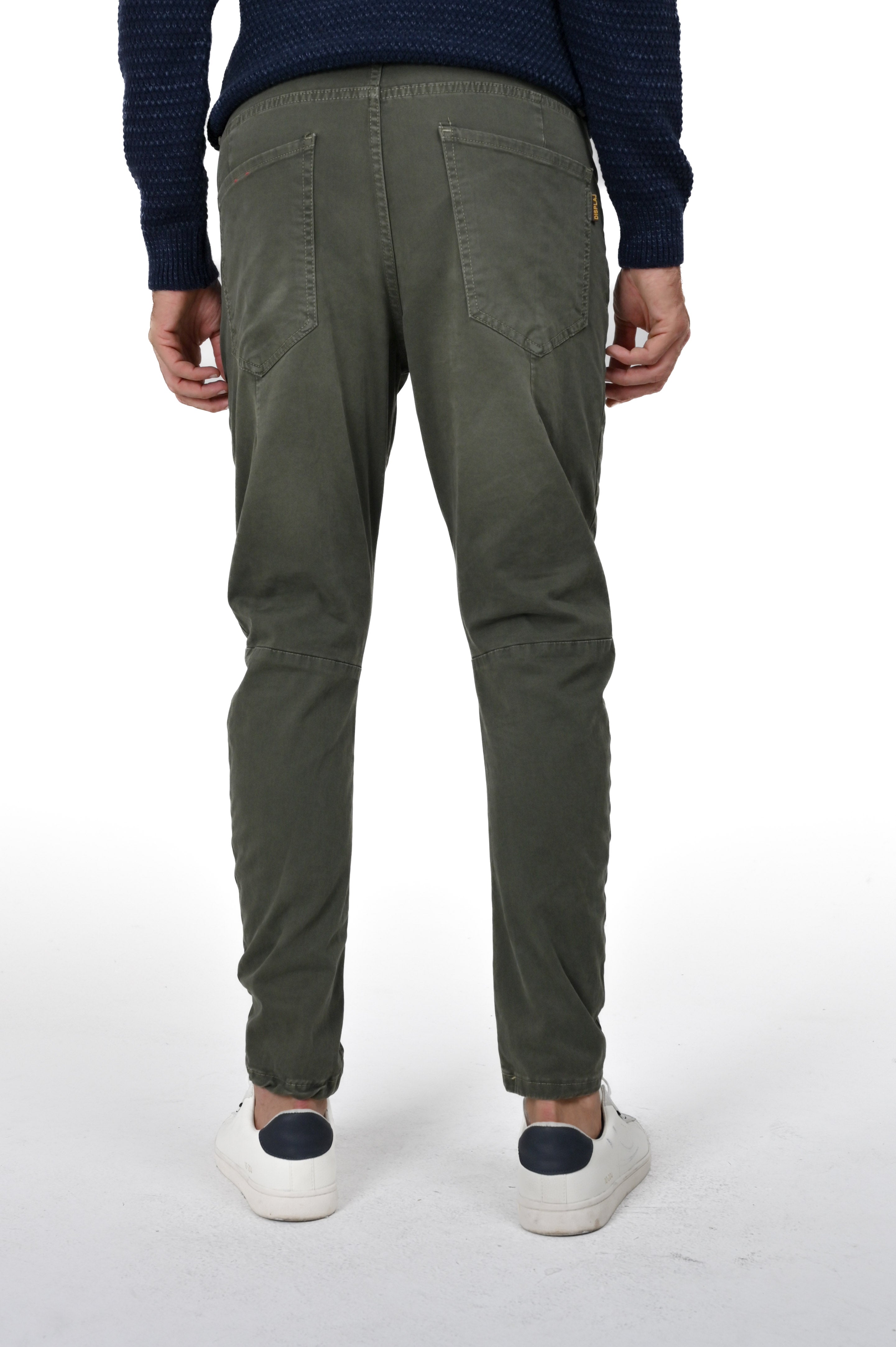 Pantaloni in cotone tapered Kron Verde FW24/25