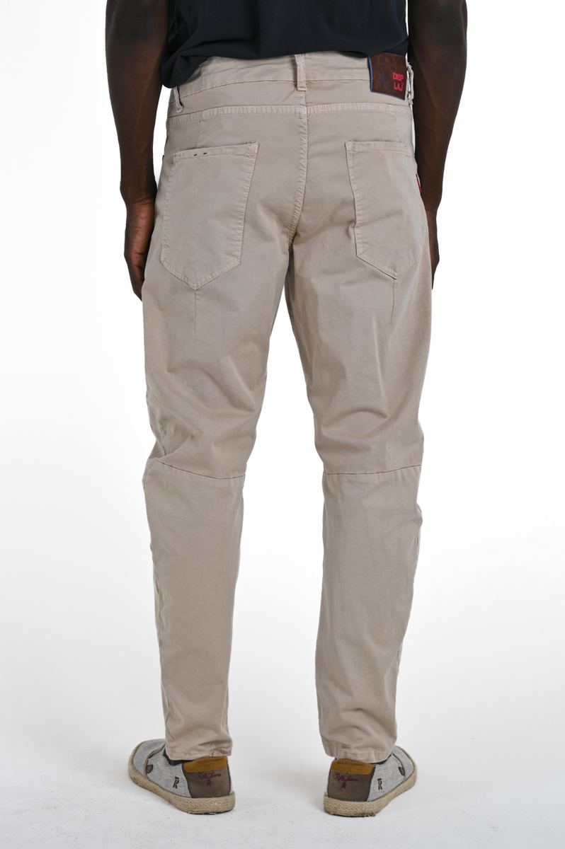 Pantaloni tapered Lawer Beige SS24