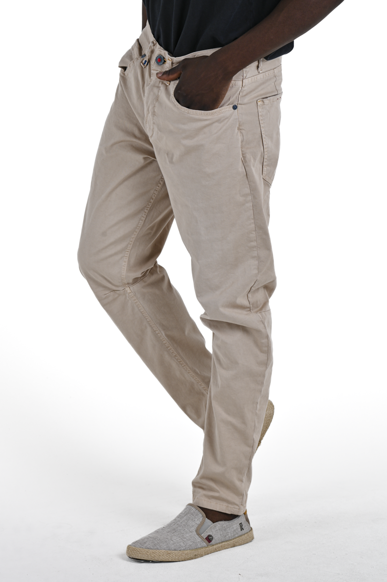 Pantaloni tapered Lawer Beige SS24