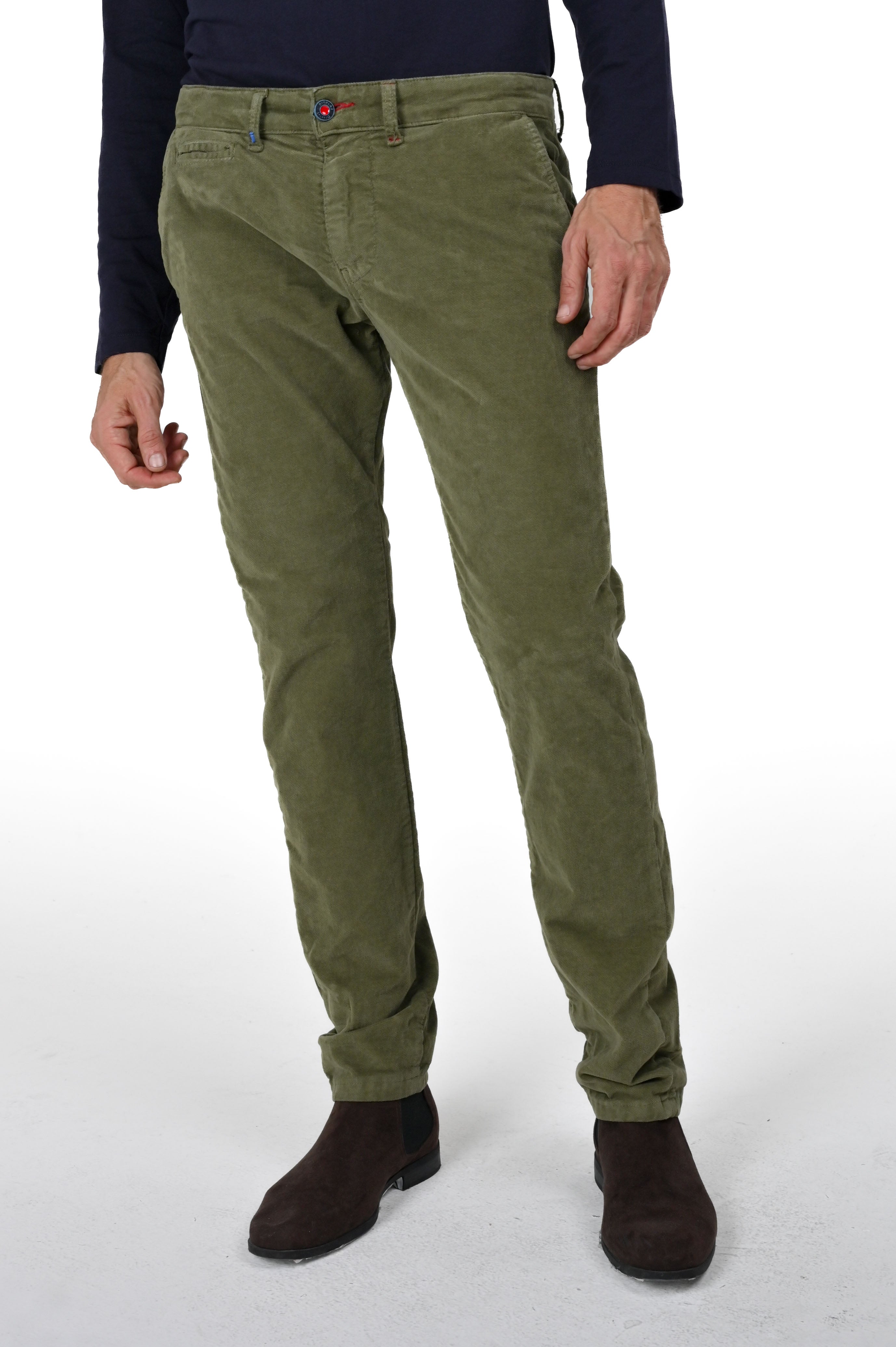 Pantaloni in velluto slim Kinos Mertes fit FW23/24