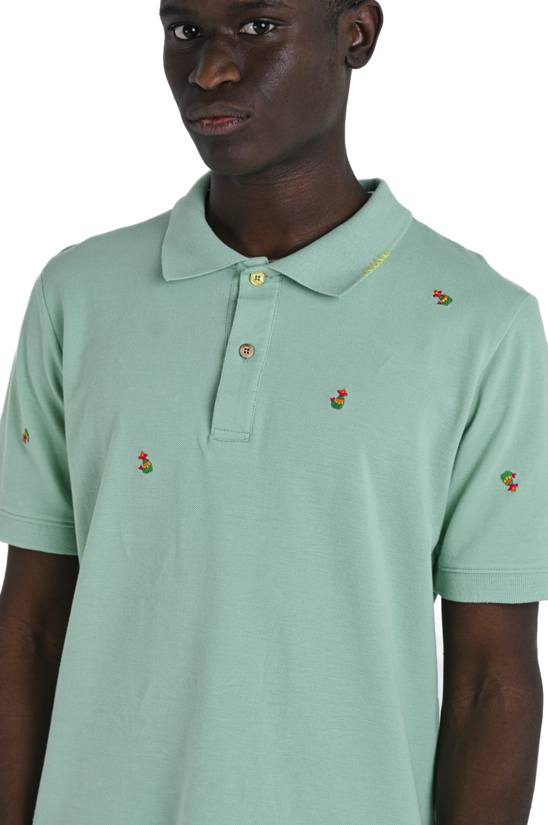 Polo regular Pahoa Verde Acqua SS24