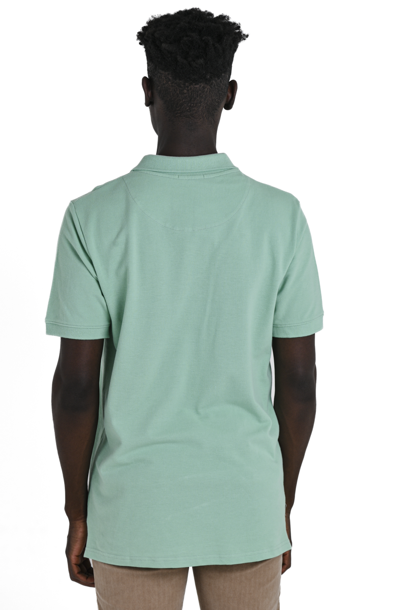 Regular Pahoa water green polo shirt SS24