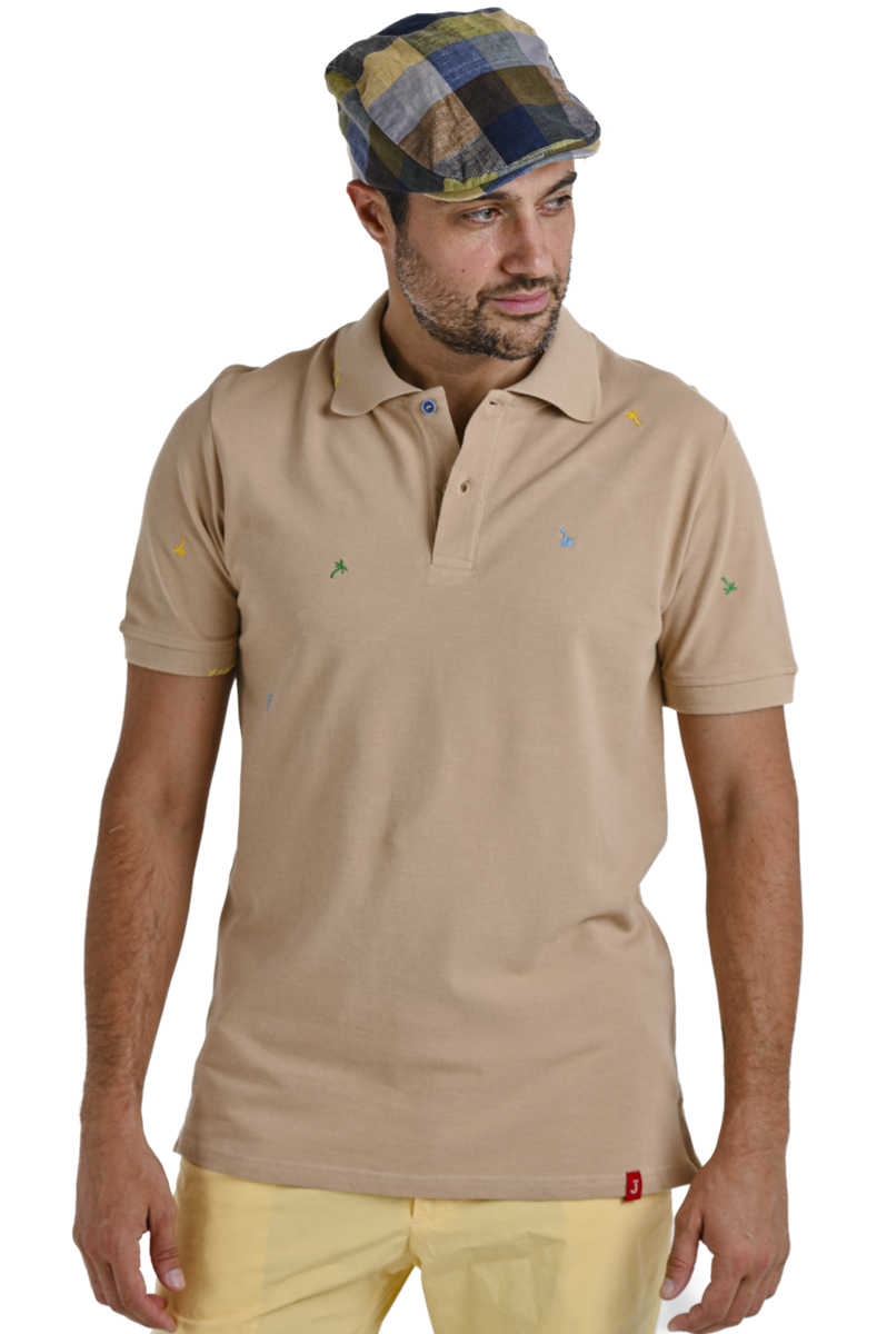 Regular Polo Kaloa Beige SS24