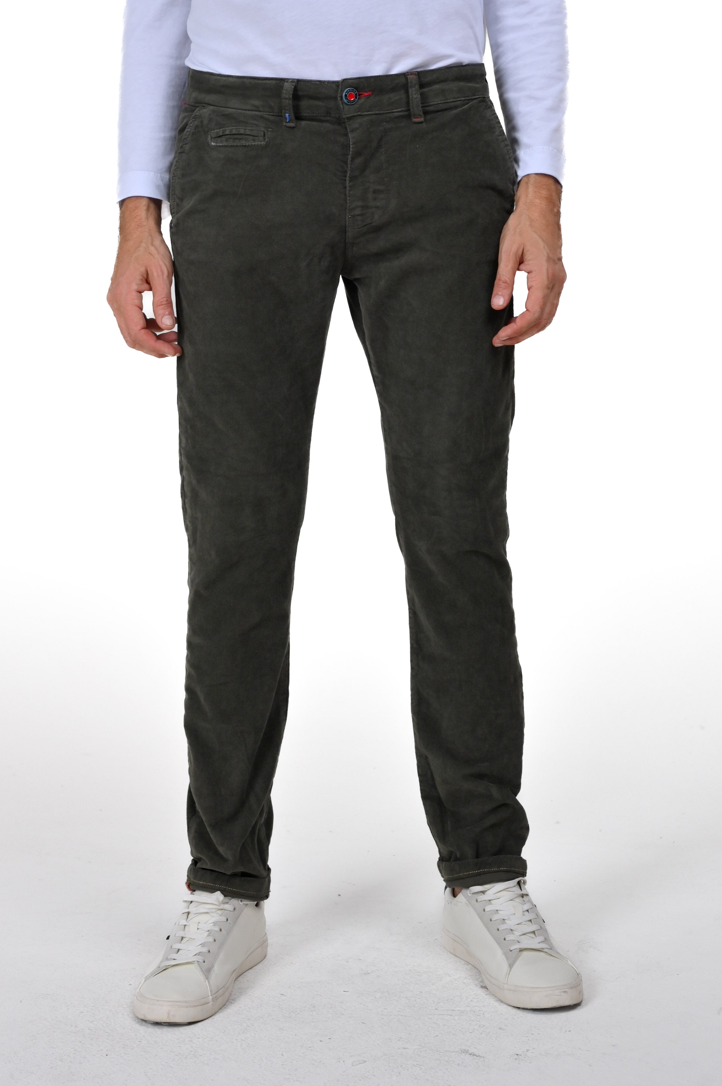 Pantaloni in velluto slim Kinos Mertes fit FW23/24