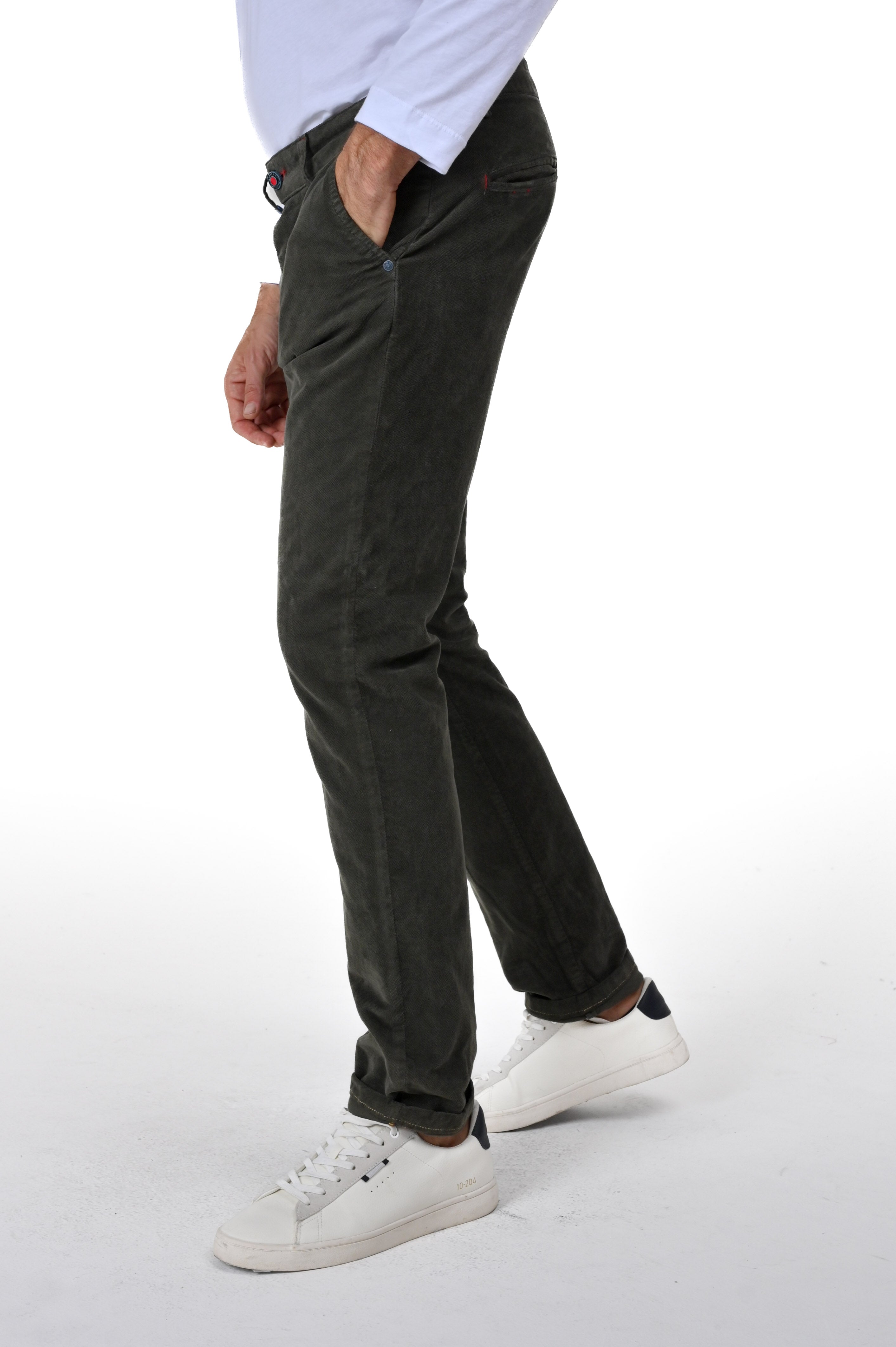 Pantaloni in velluto slim Kinos Mertes fit FW23/24