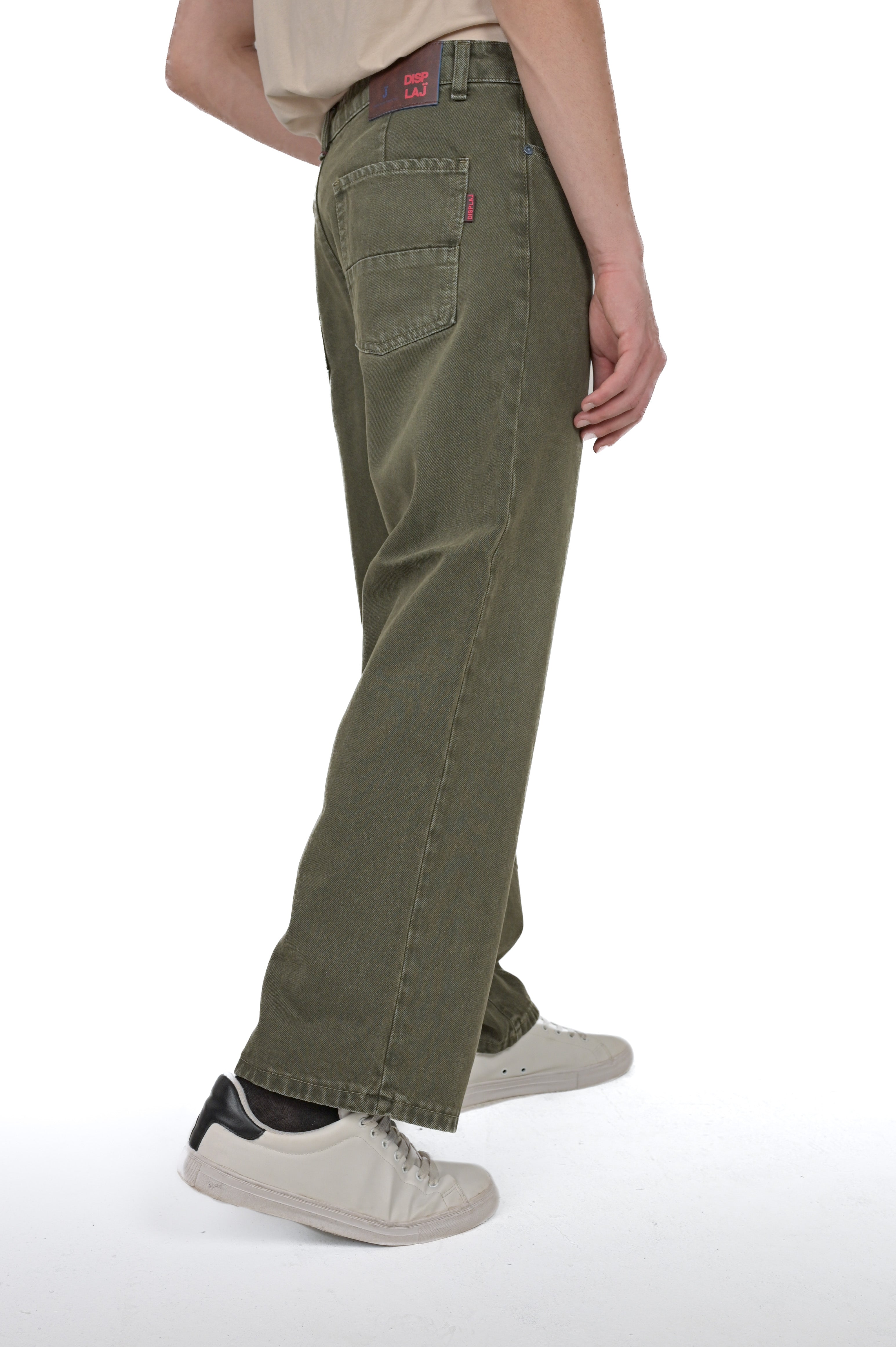 Loose Dick Cotton Trousers Green FW24/25