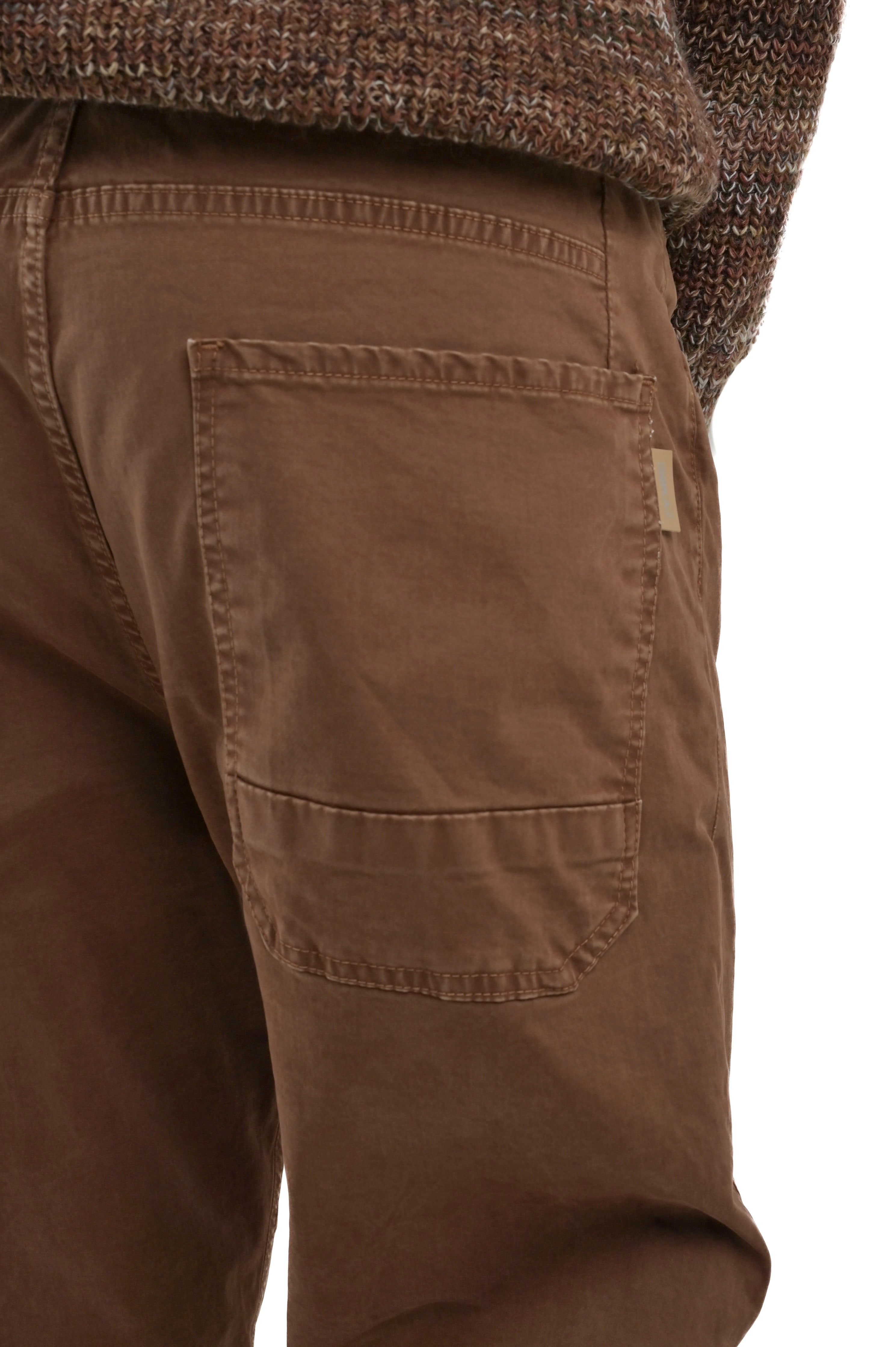 Pantaloni in cotone loose King Raso bruciato FW24/25