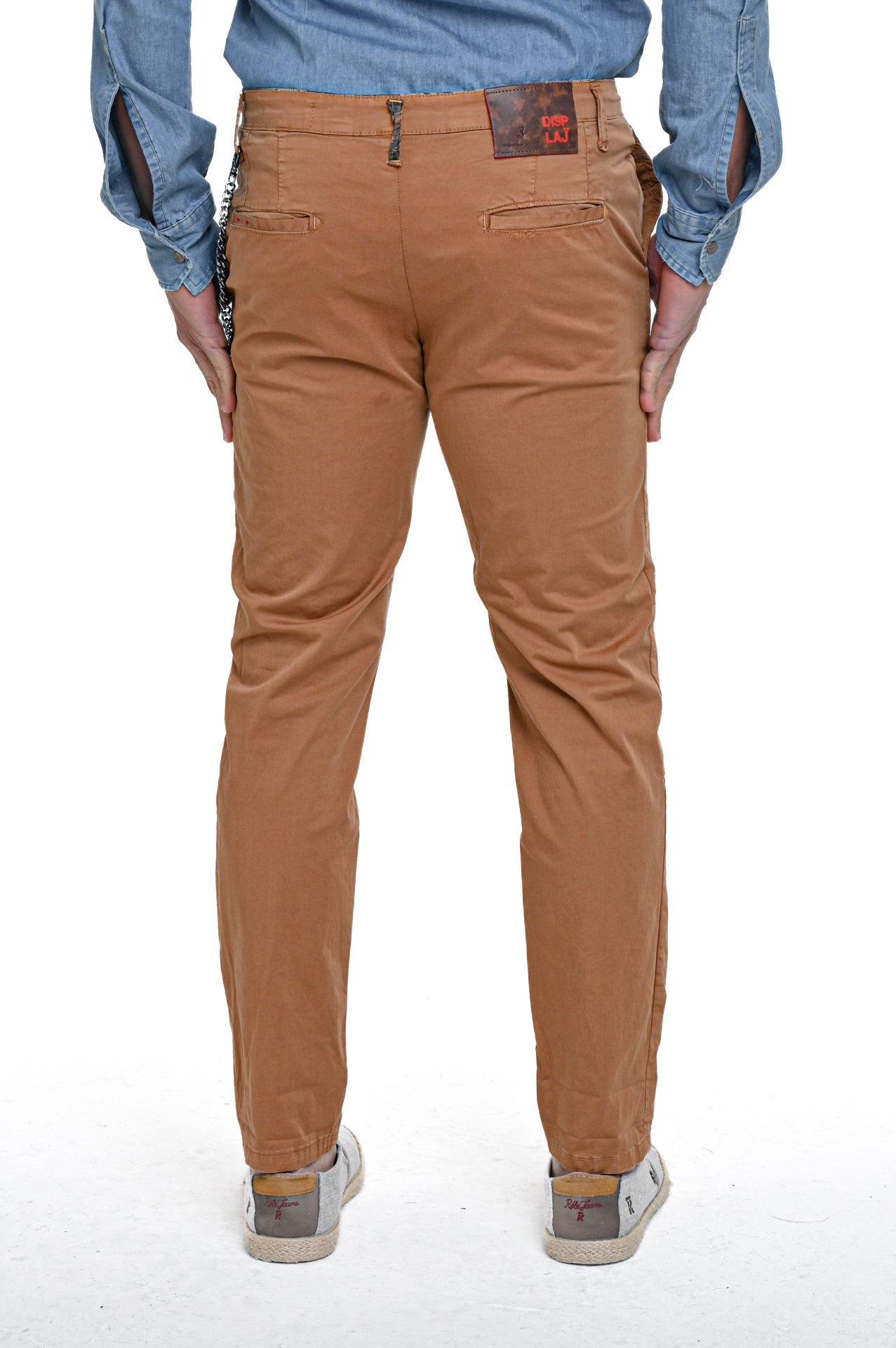 Slim Cotton Trousers Sonic Raso SS23