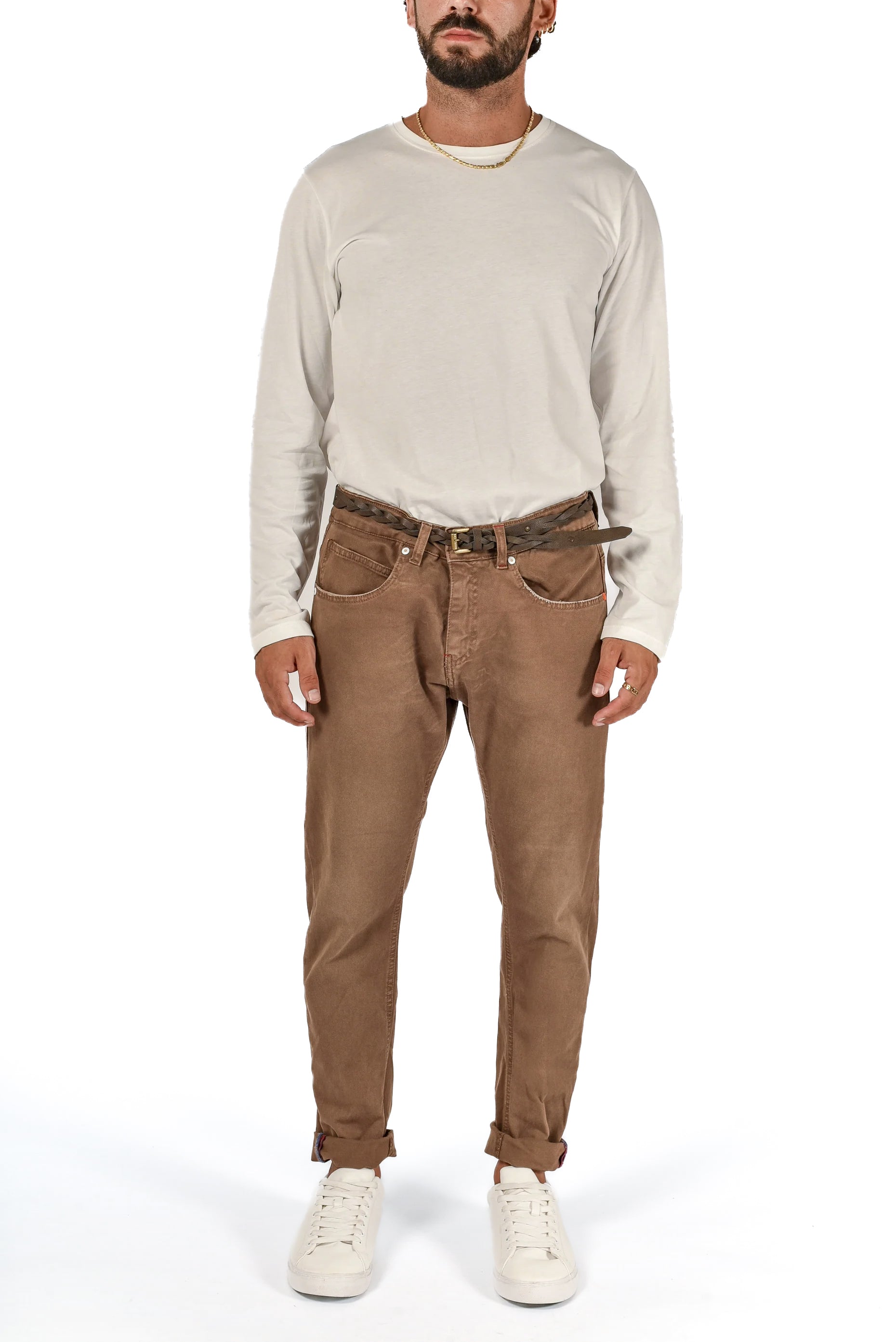 Kong DRL FW 21/22 regular cotton trousers 