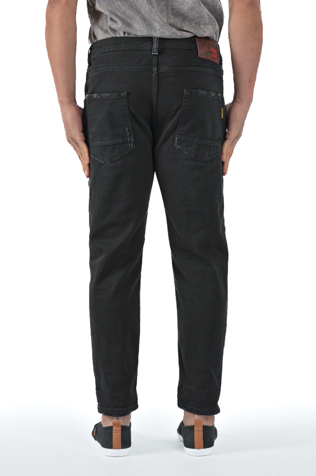 Pantaloni in cotone regular New Wolf Bull SS23