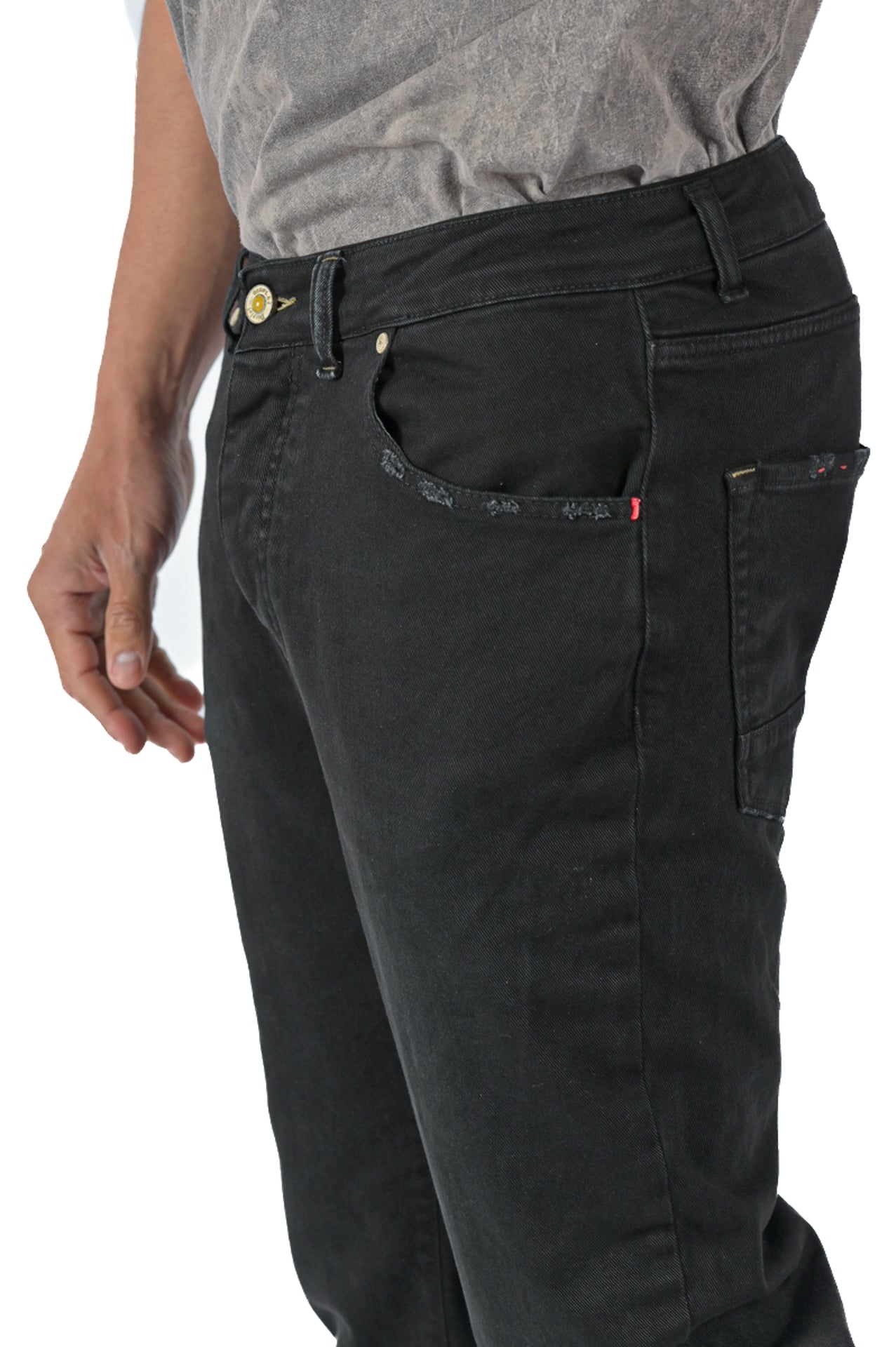 New Wolf Bull SS23 regular cotton trousers