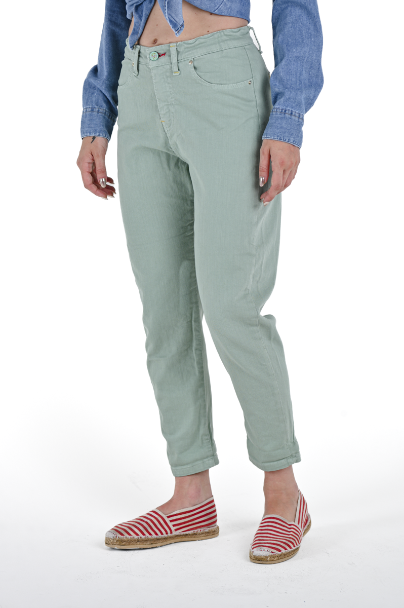 Talia Women's Baggy Trousers Aqua Green SS24