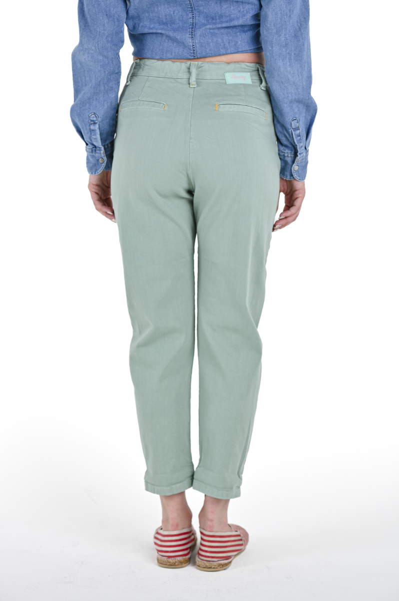 Talia Women's Baggy Trousers Aqua Green SS24