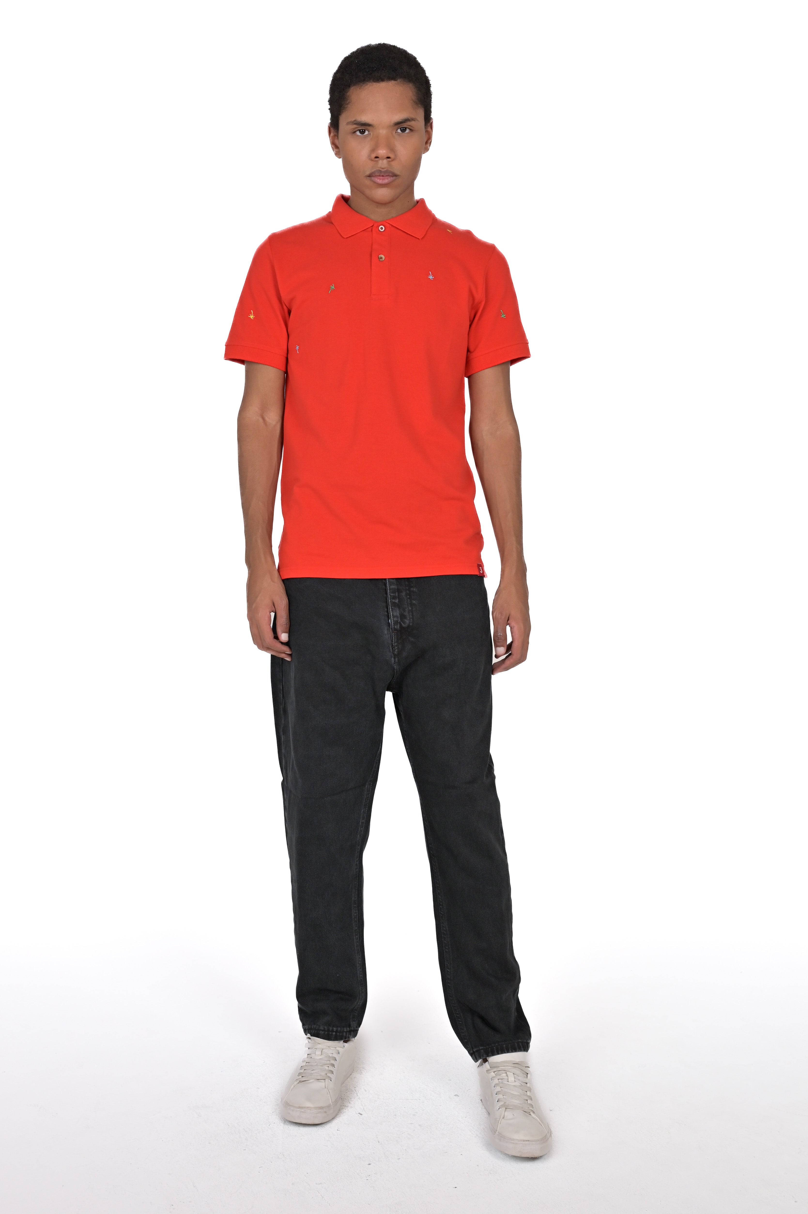 Kaloa Red Regular Polo SS24