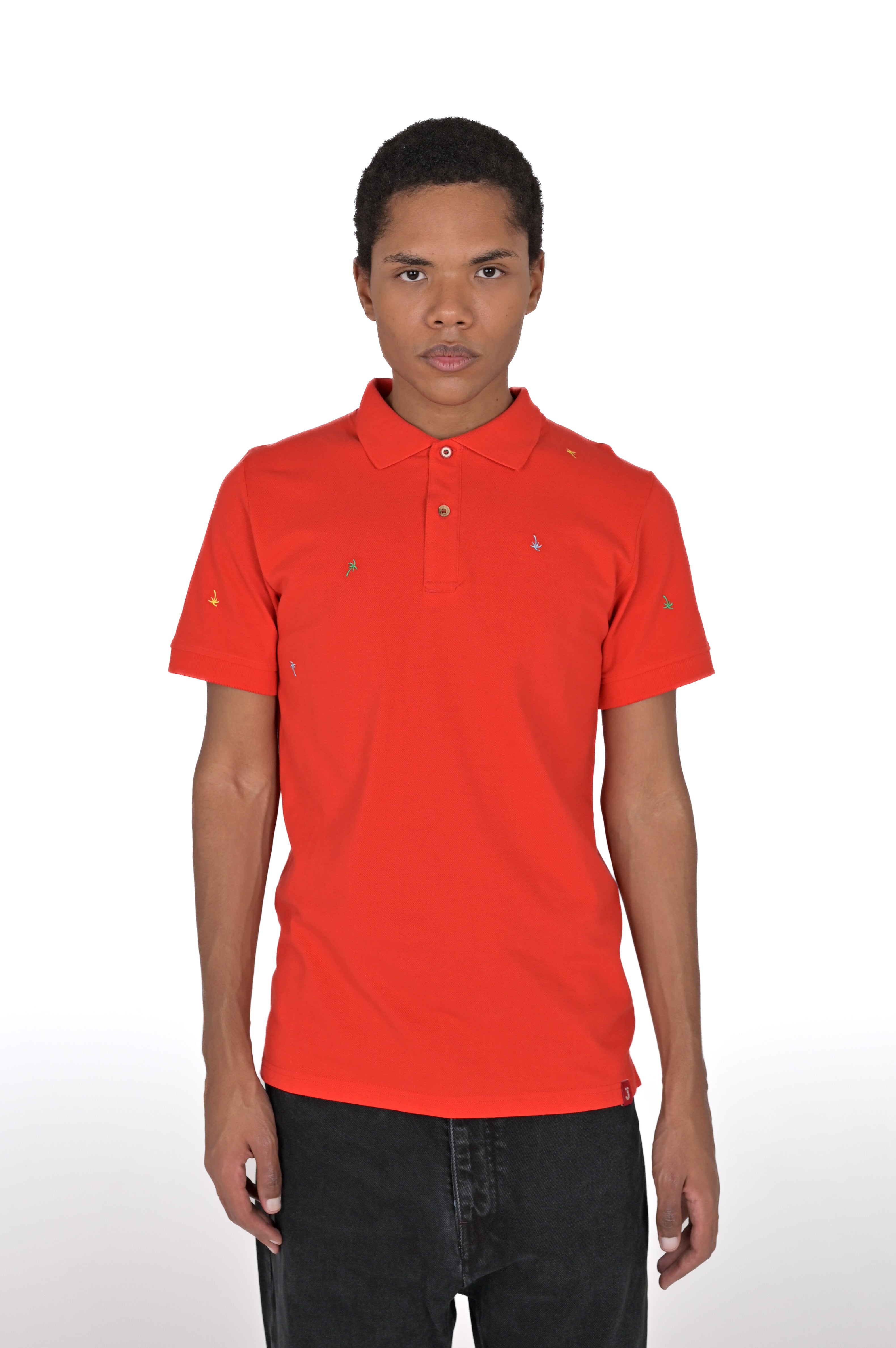 Kaloa Red Regular Polo SS24