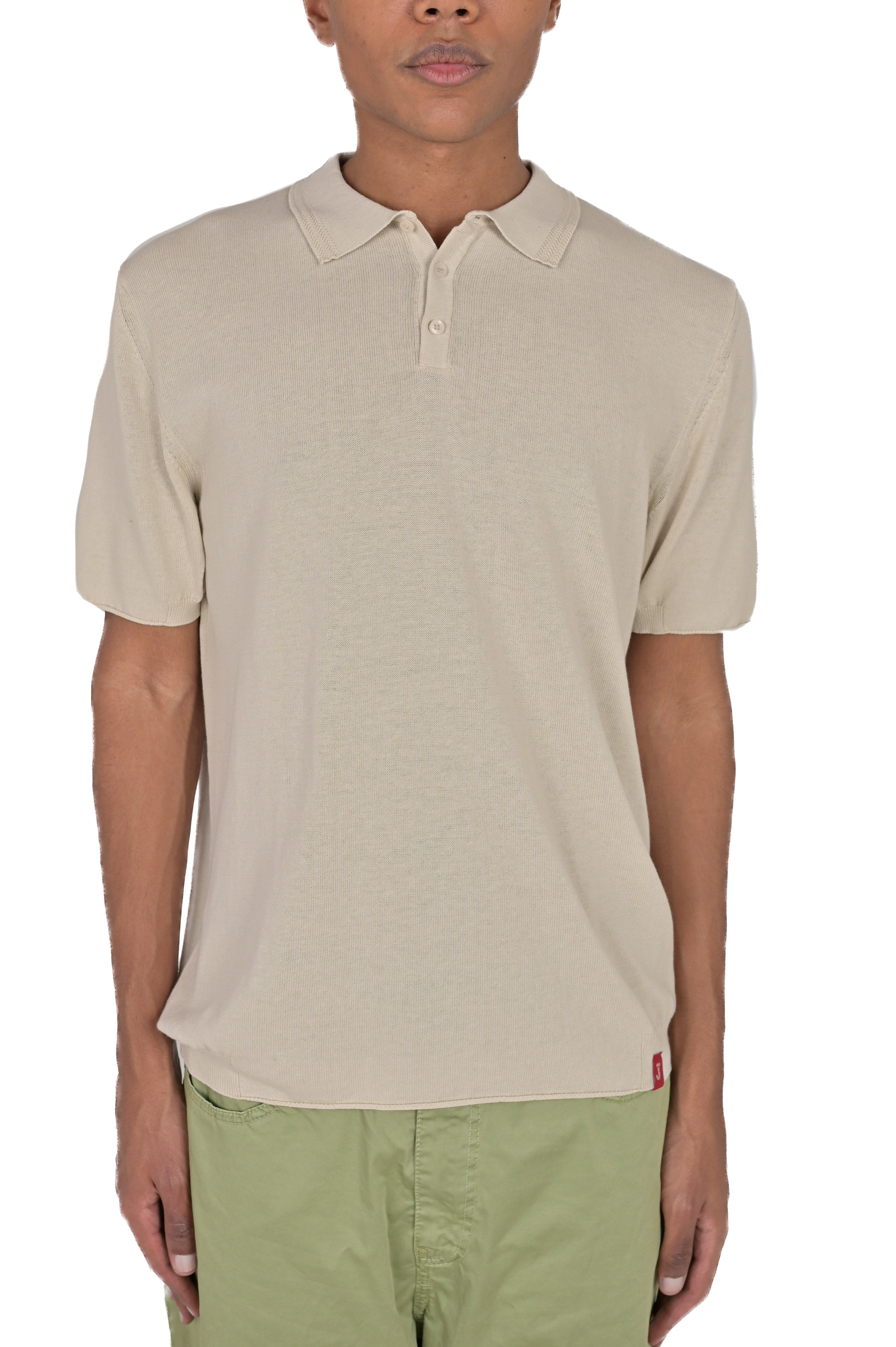 Polo regular DS 2474 beige SS24